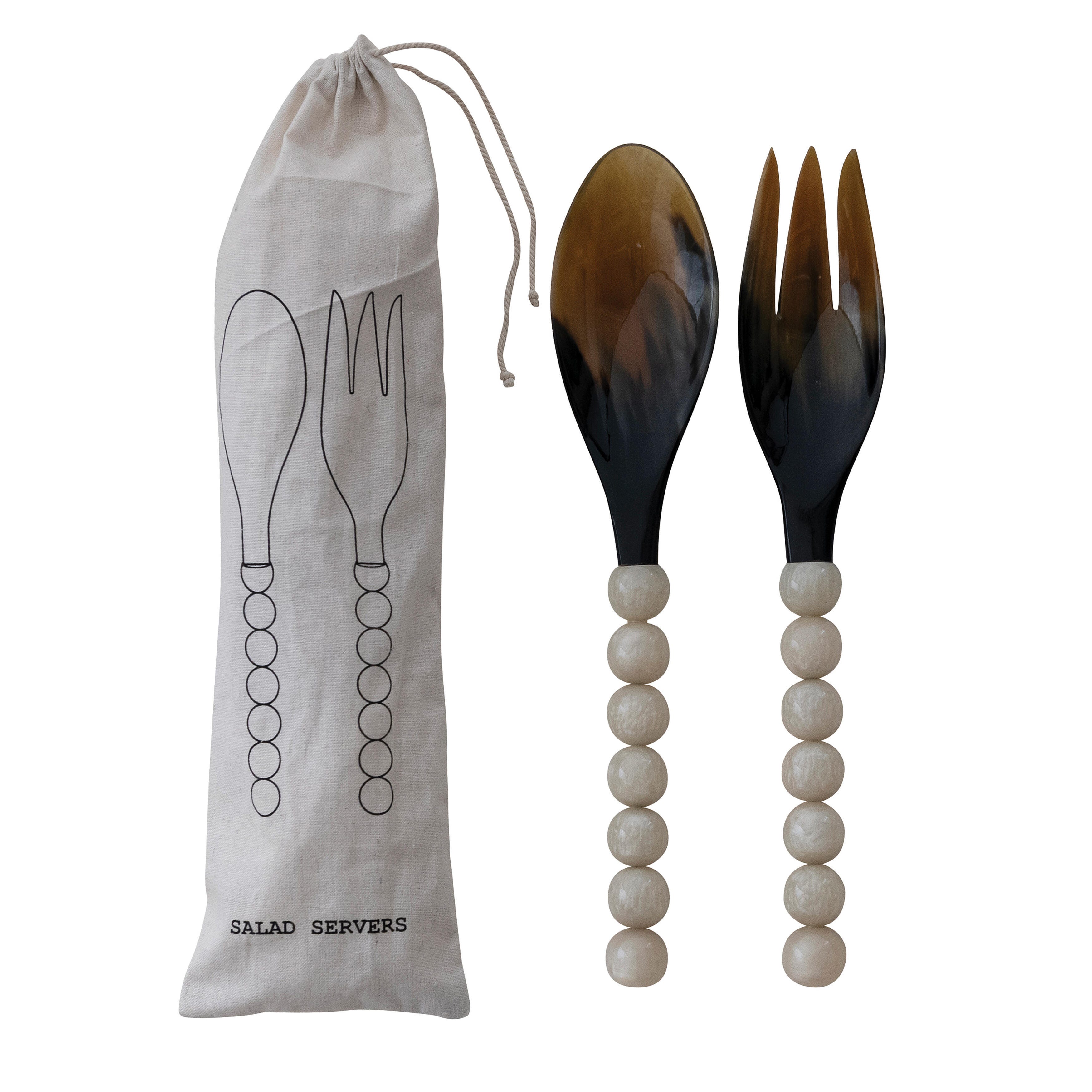 Storied Home Buffalo Horn Cutlery, , large