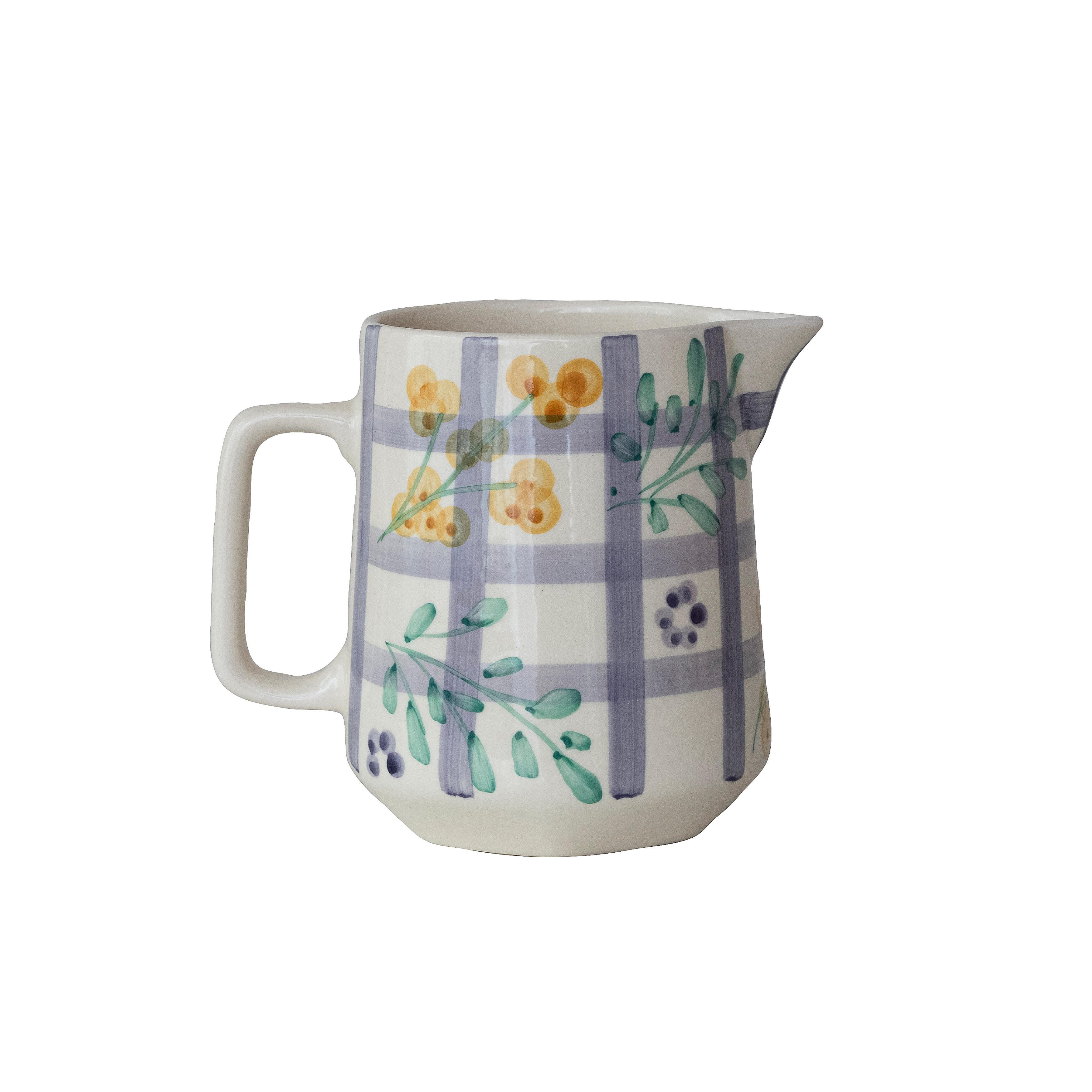 Storied Home Hand Painted Pitcher, , large