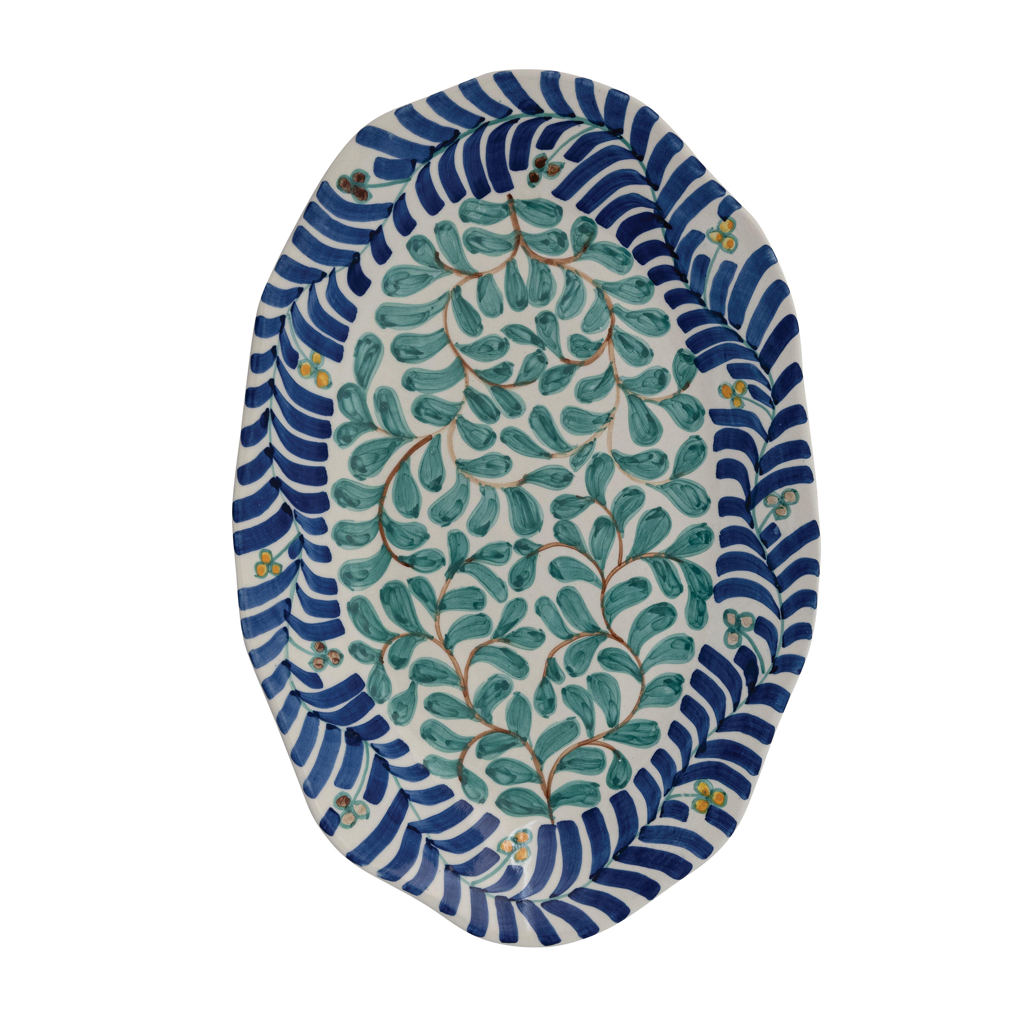 Storied Home Hand Painted Tray, , large