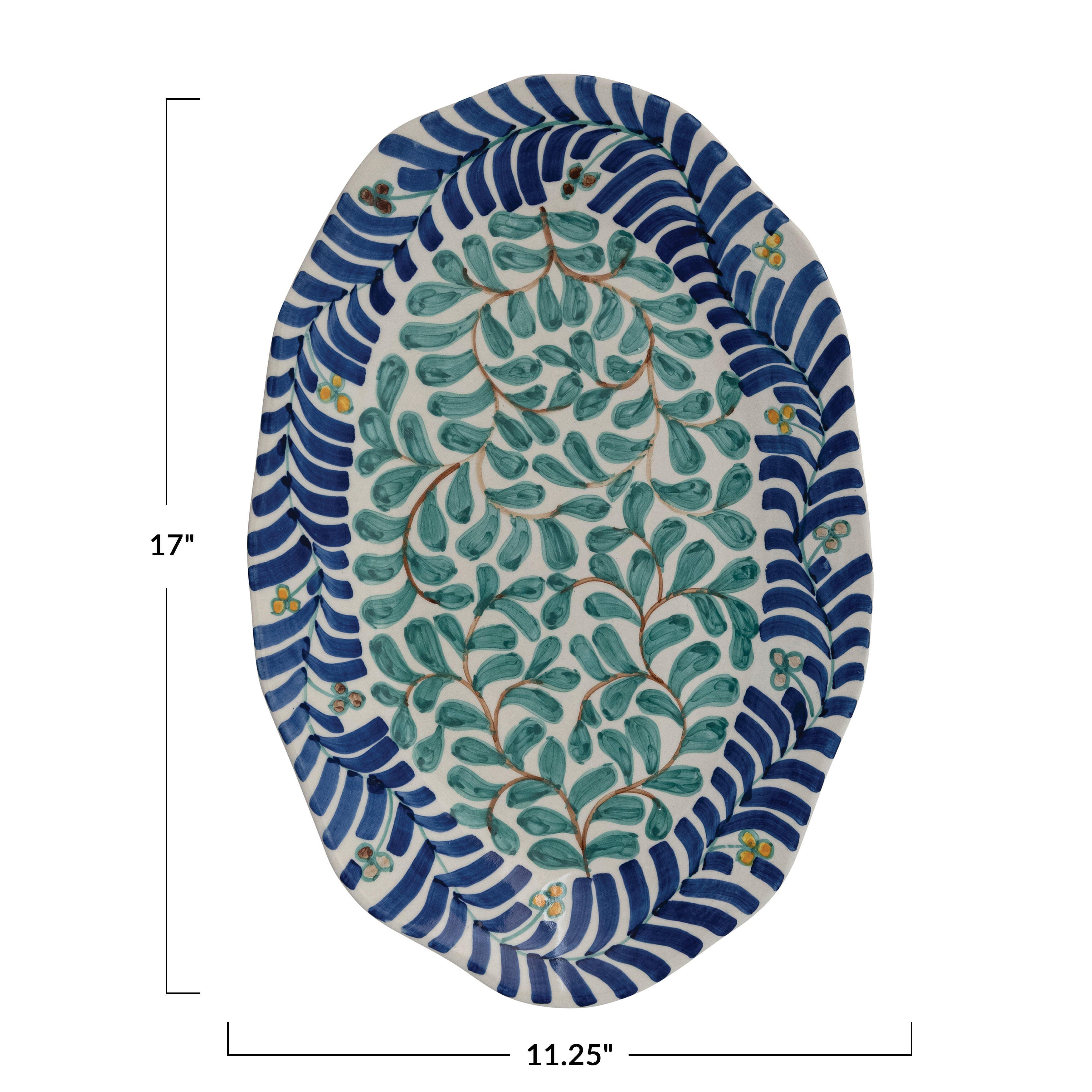 Storied Home Hand Painted Tray, , large