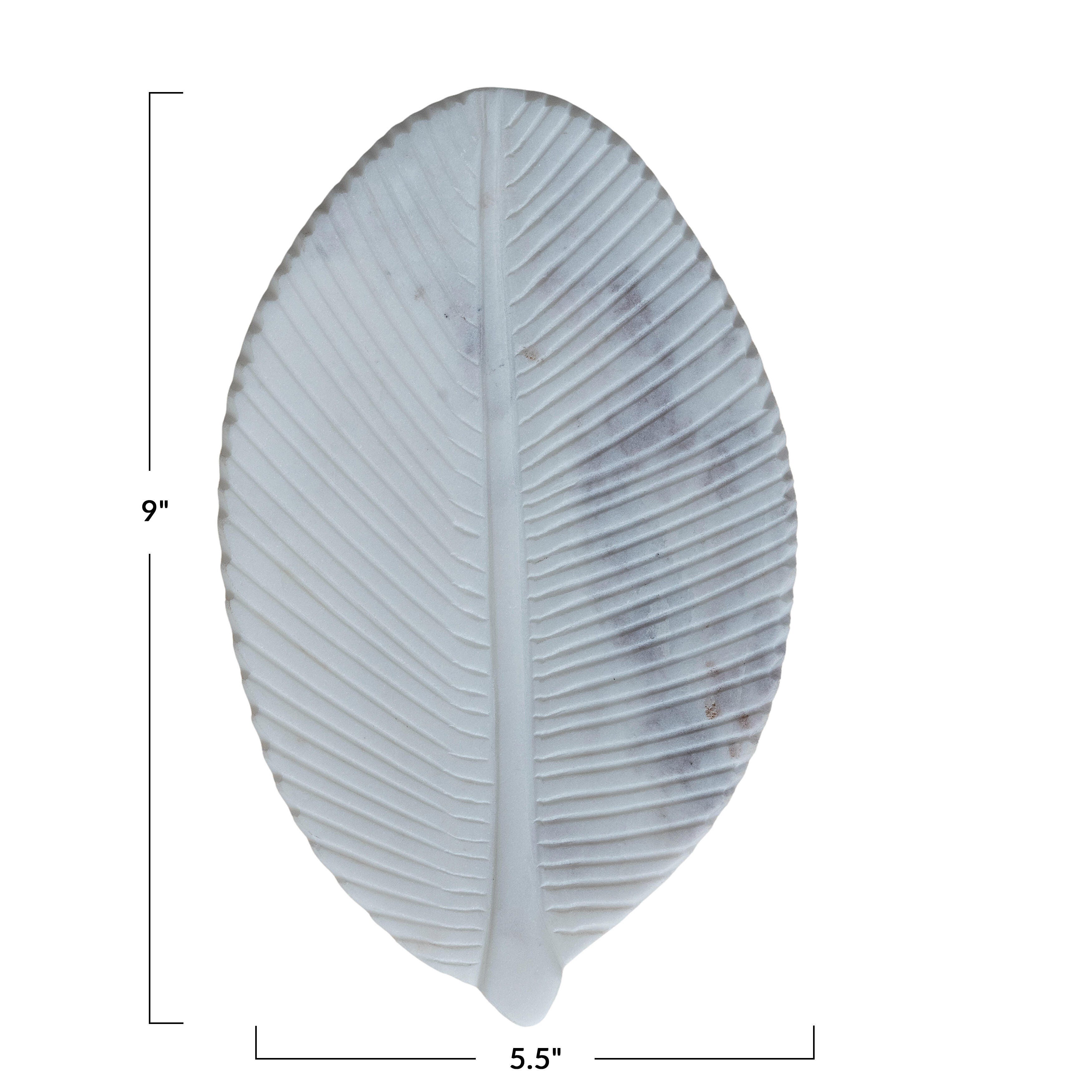 Storied Home Leaf Shaped Decorative Dish, , large