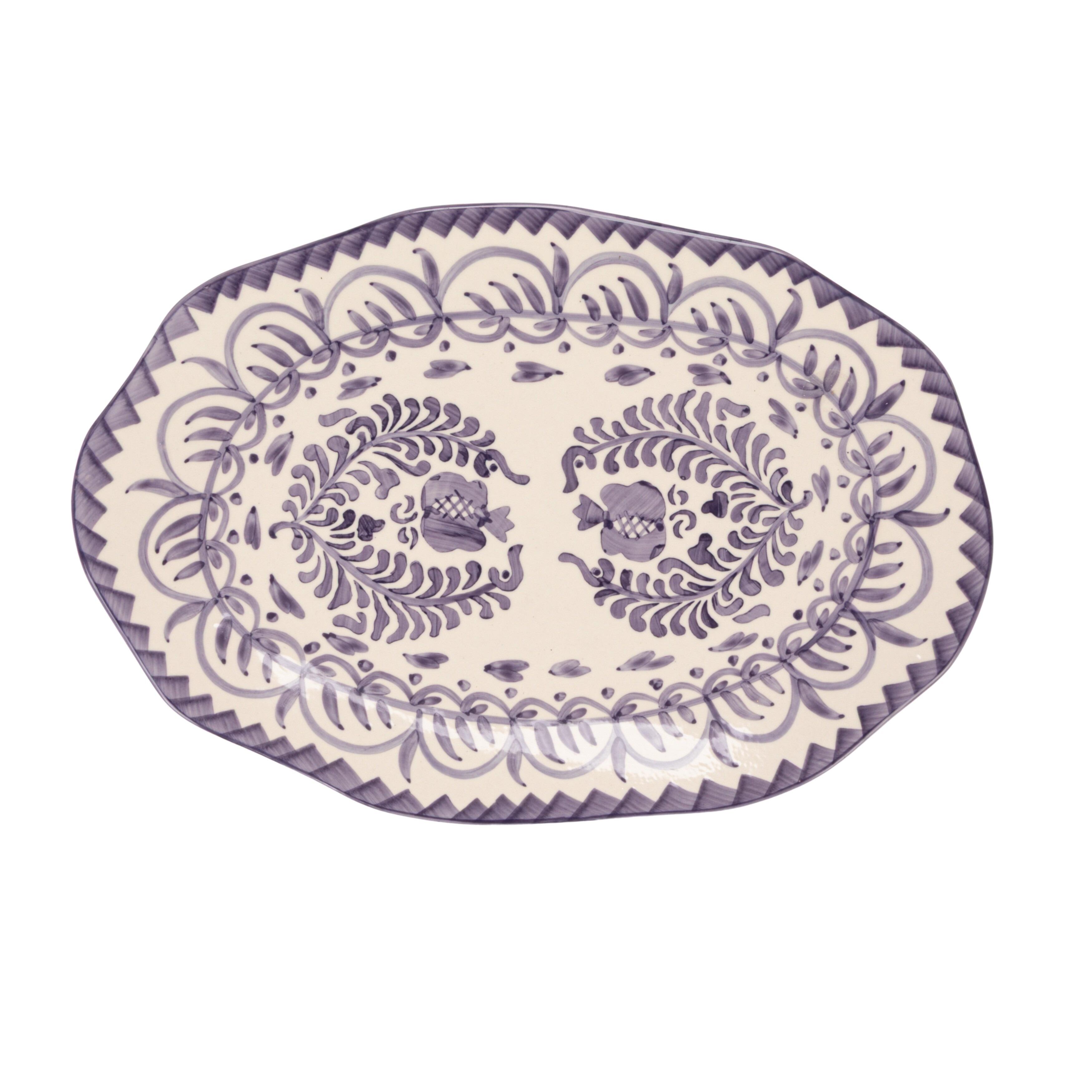 Storied Home Organic Shaped Plates, , large