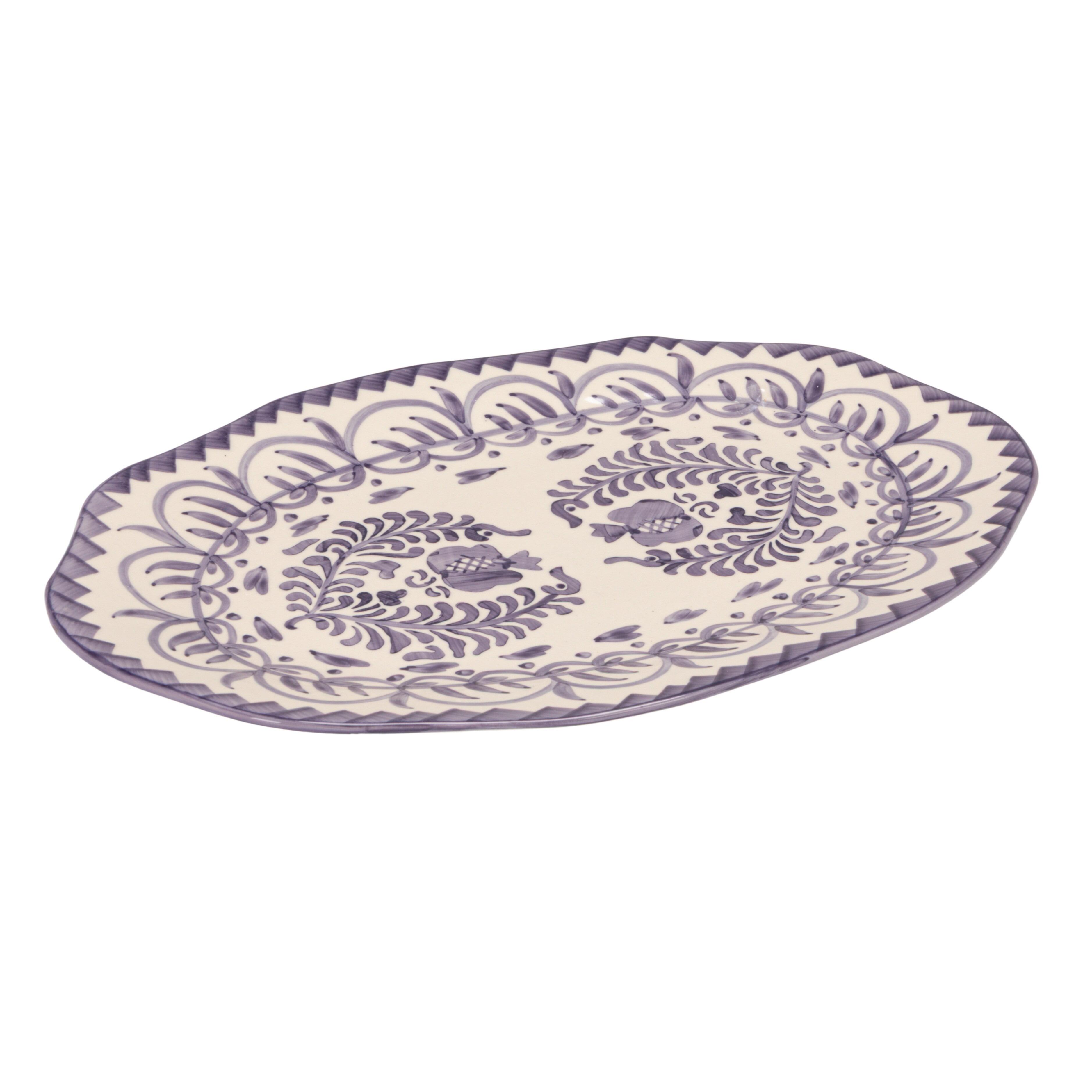Storied Home Organic Shaped Plates, , large