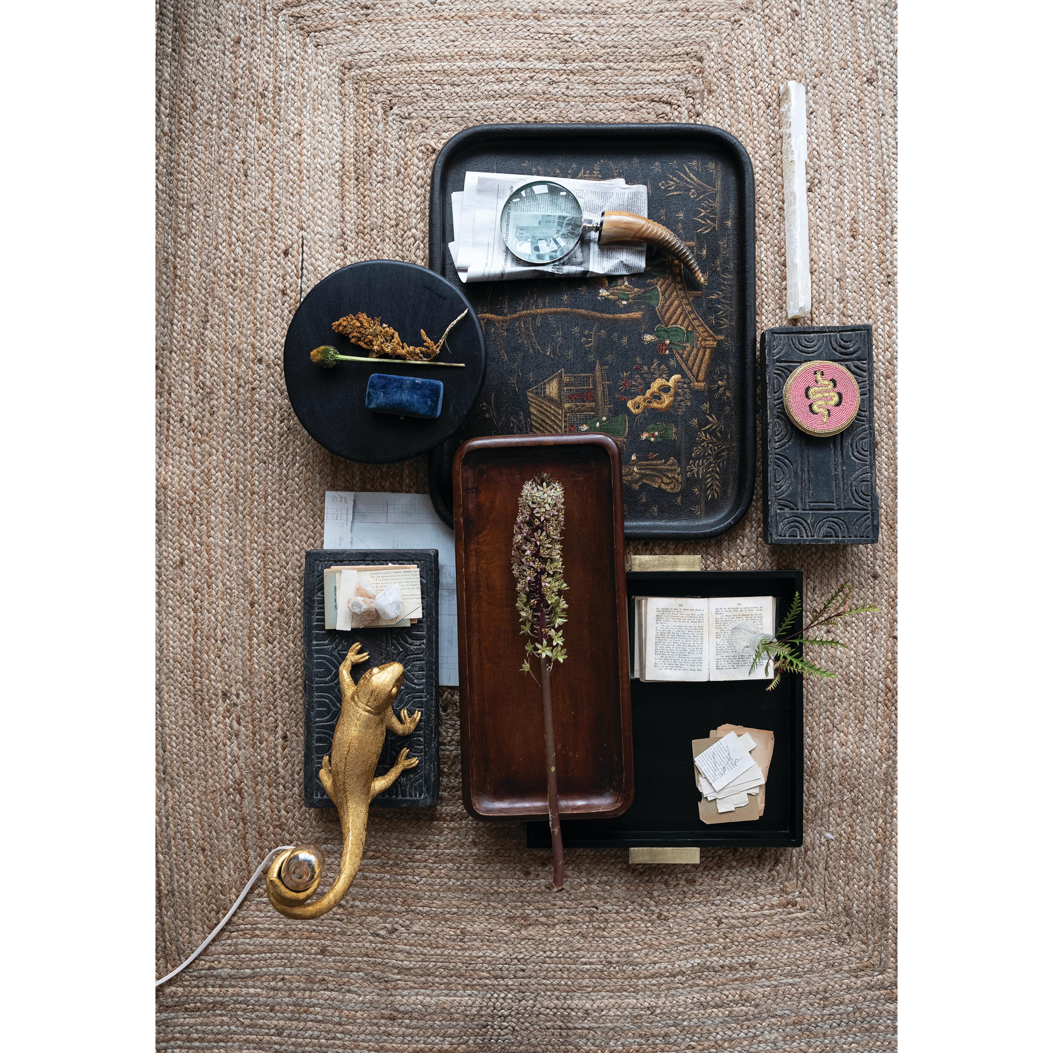 Storied Home Rectangle Tray