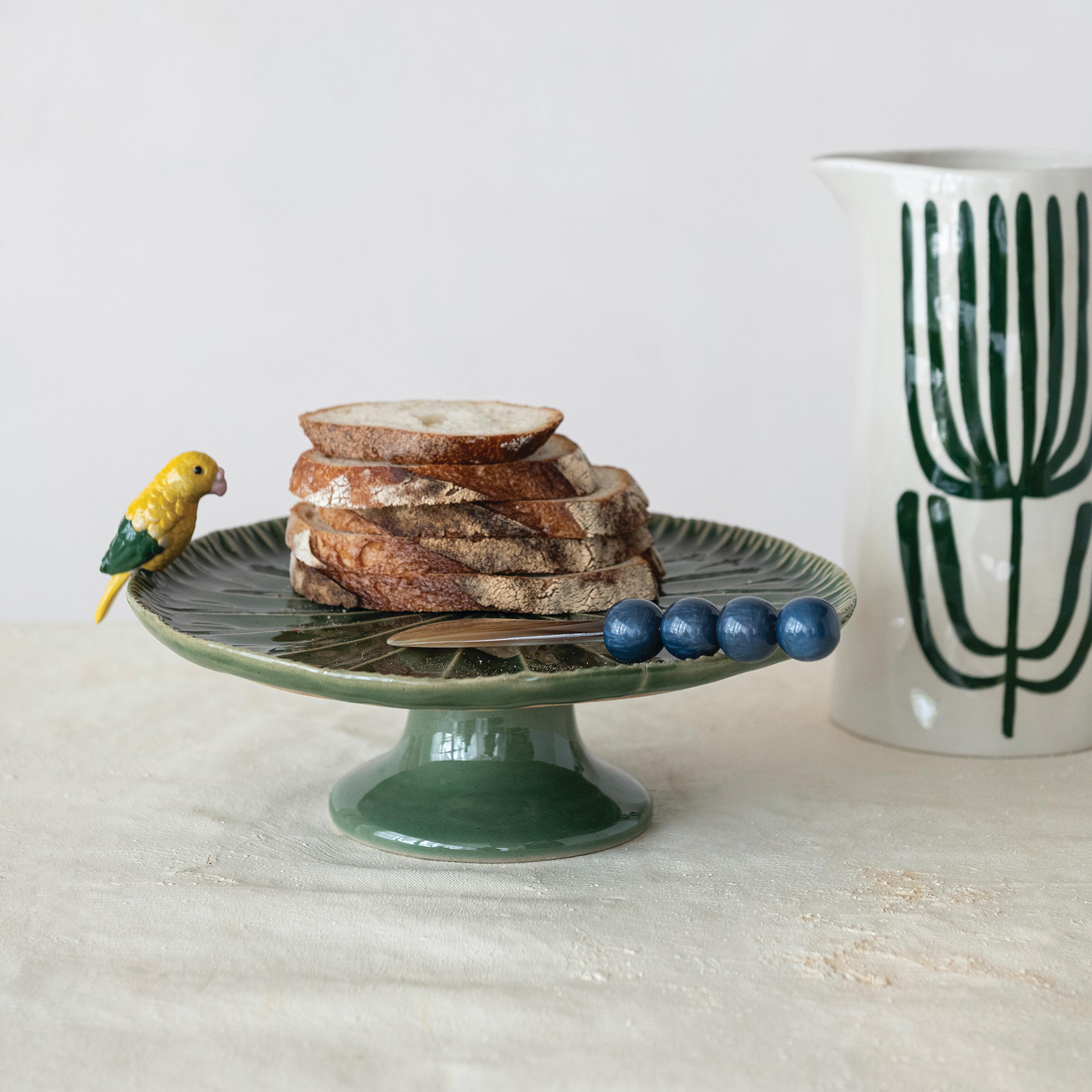 Storied Home Solid Food Pedestal