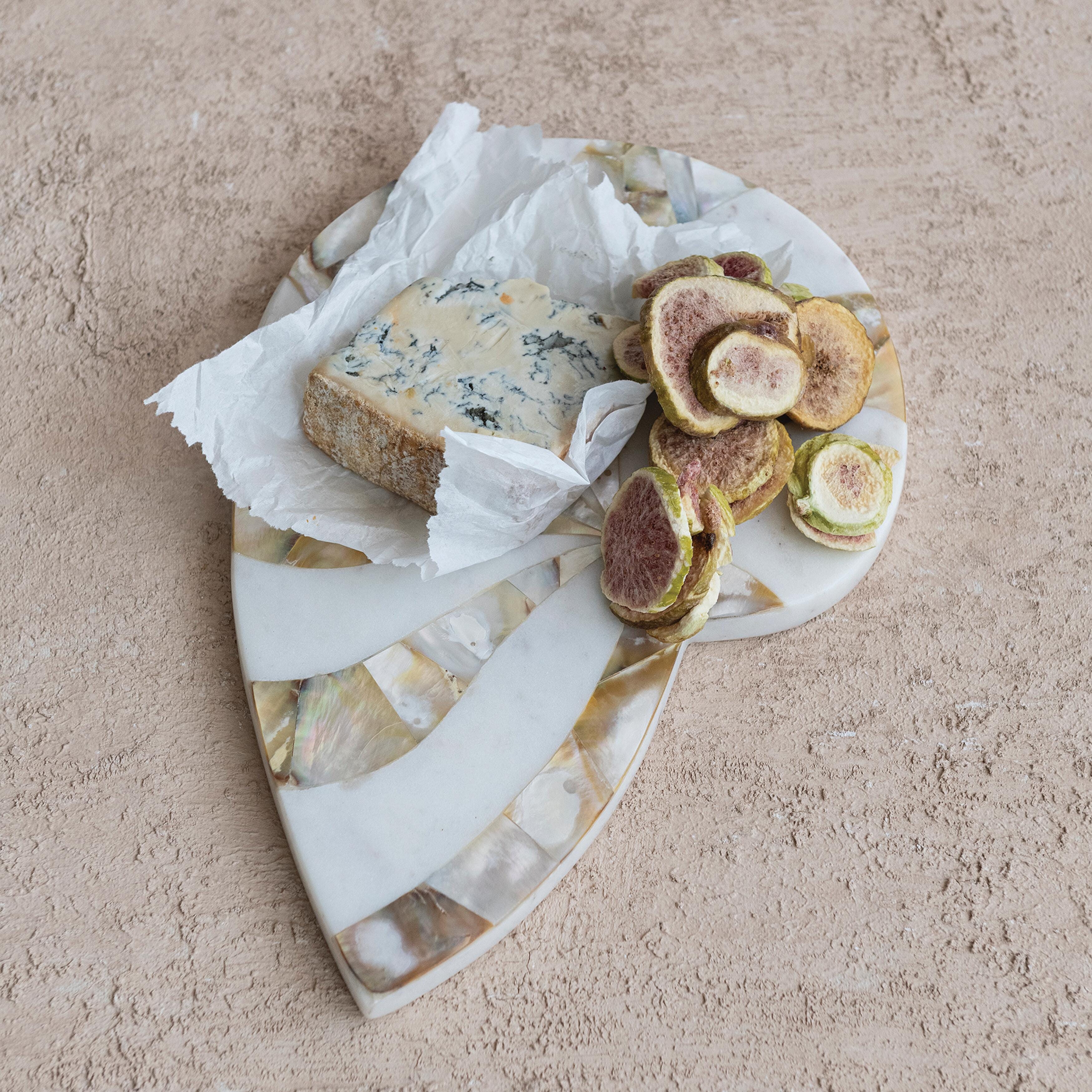 Storied Home Shell Shaped Cheese Board