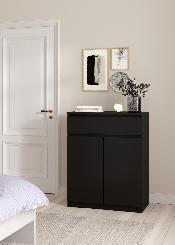 Tvilum Scottsdale Sideboard, Black, rollover