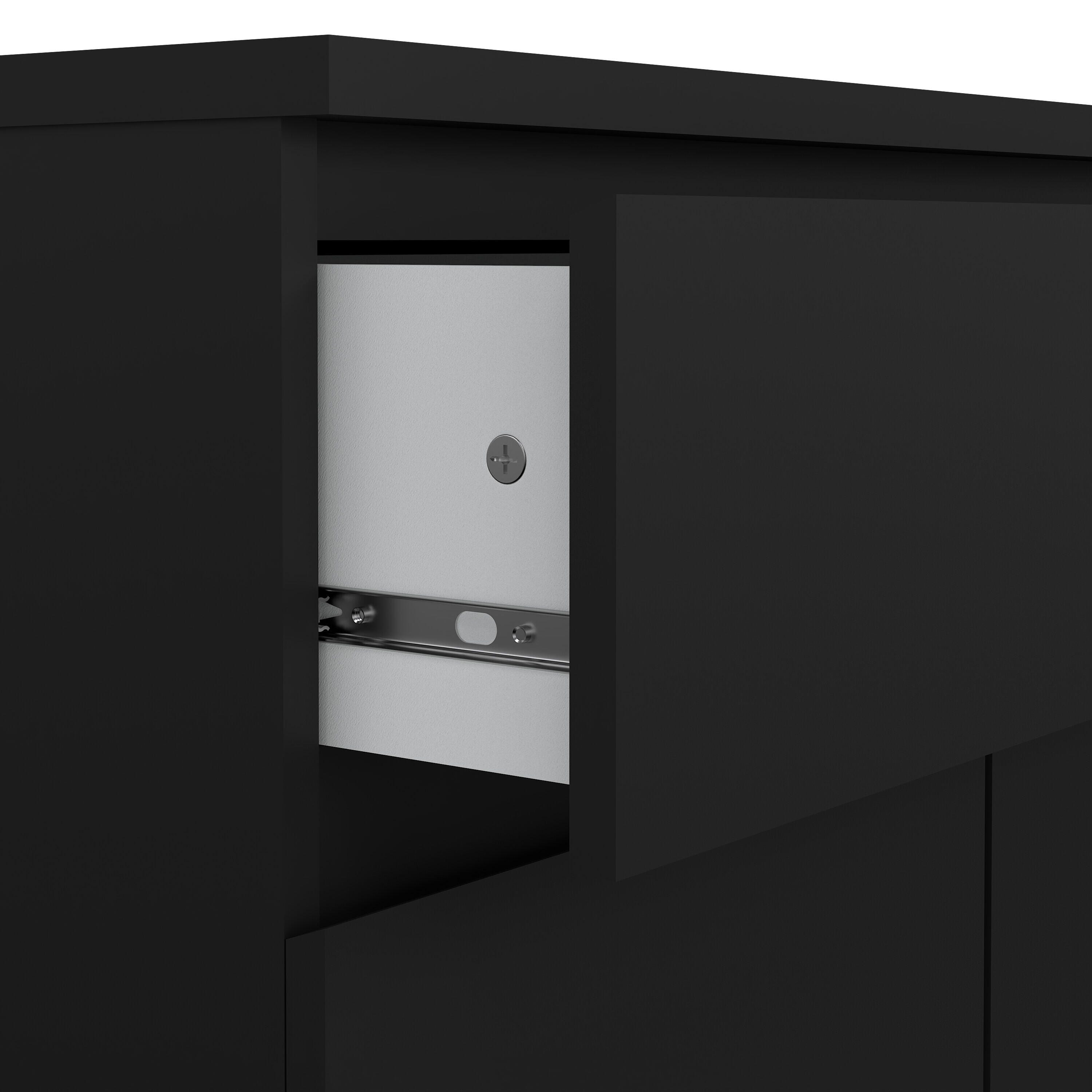 Tvilum Scottsdale Sideboard, Black, large