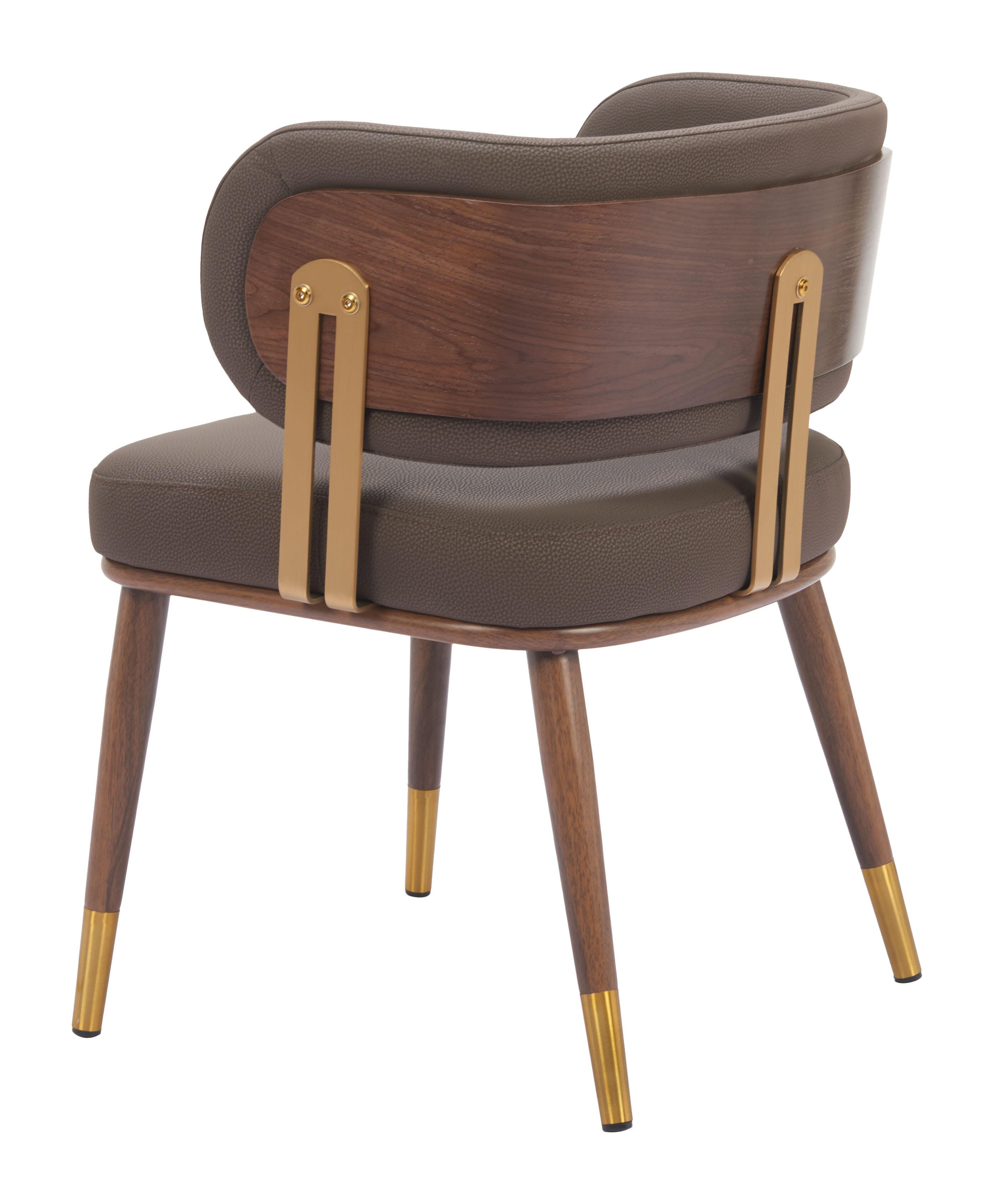 Erika Home Brew Dining Chair, Brown/Walnut, large