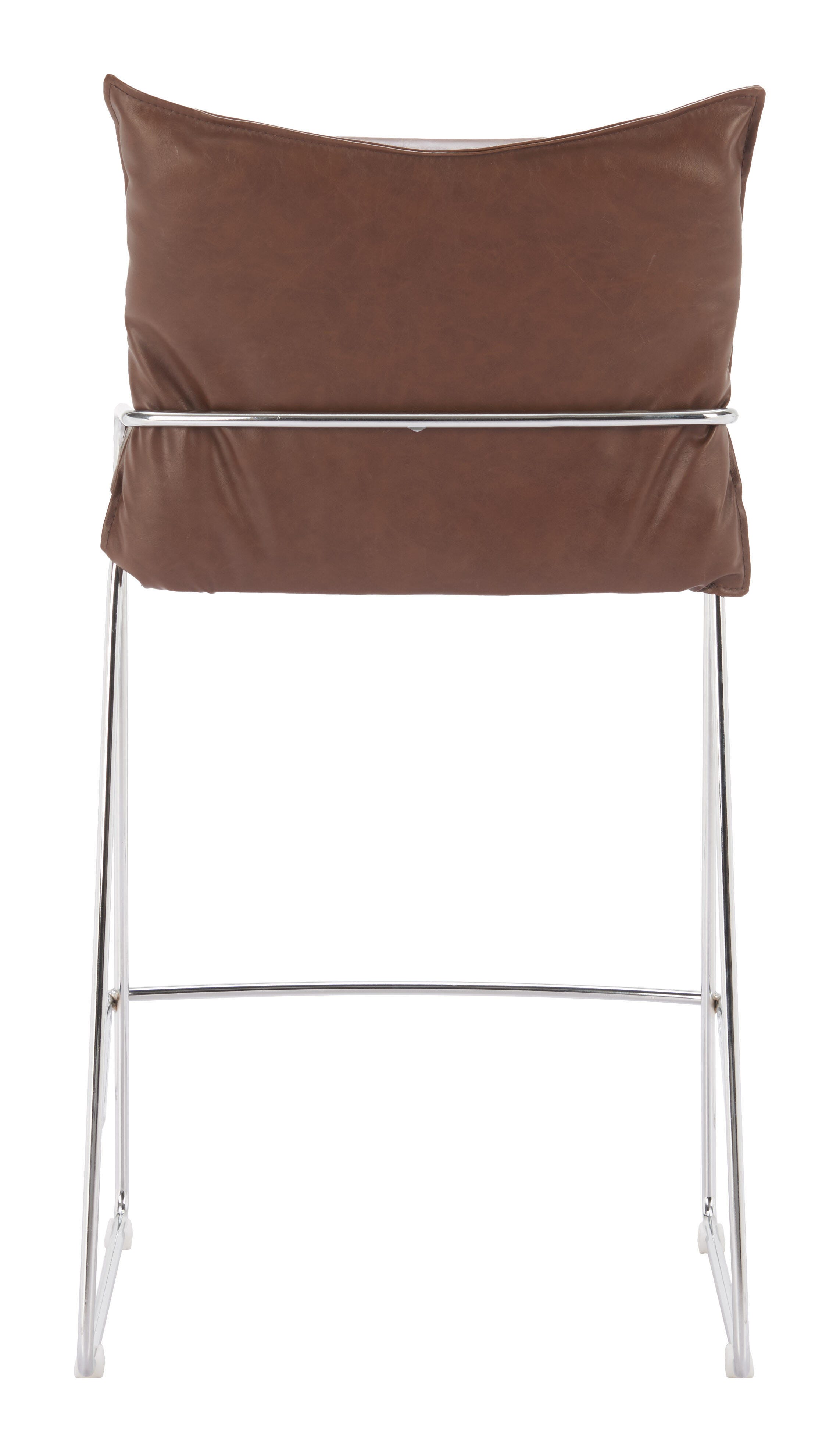 Erika Home Pola Solid Counter Height Bar Stool, , large