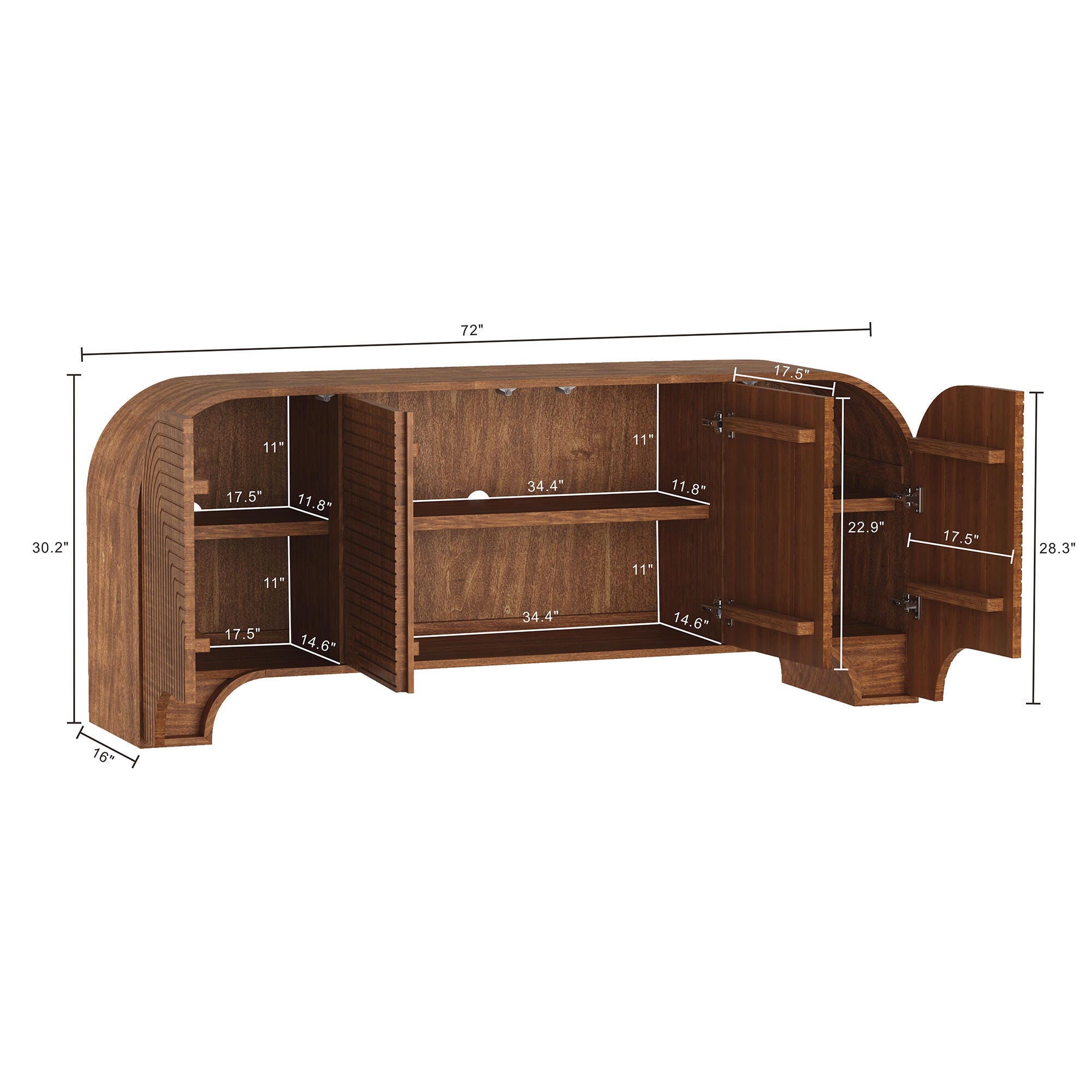 Manhattan Comfort Tressa Sideboard, , large