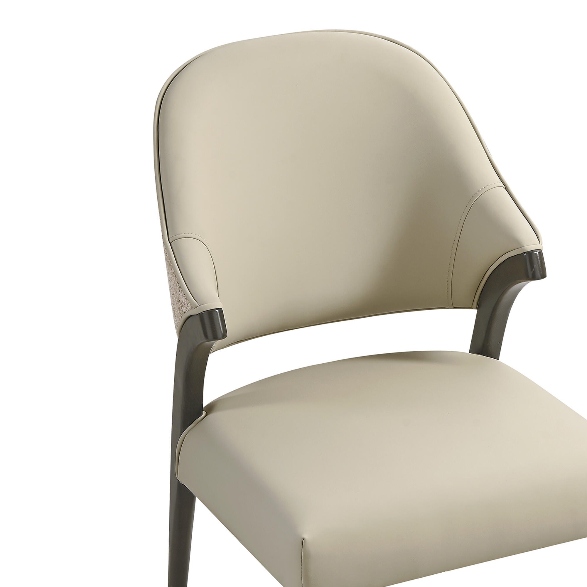Manhattan Comfort Collette Dining Chair, Stone Gray, large