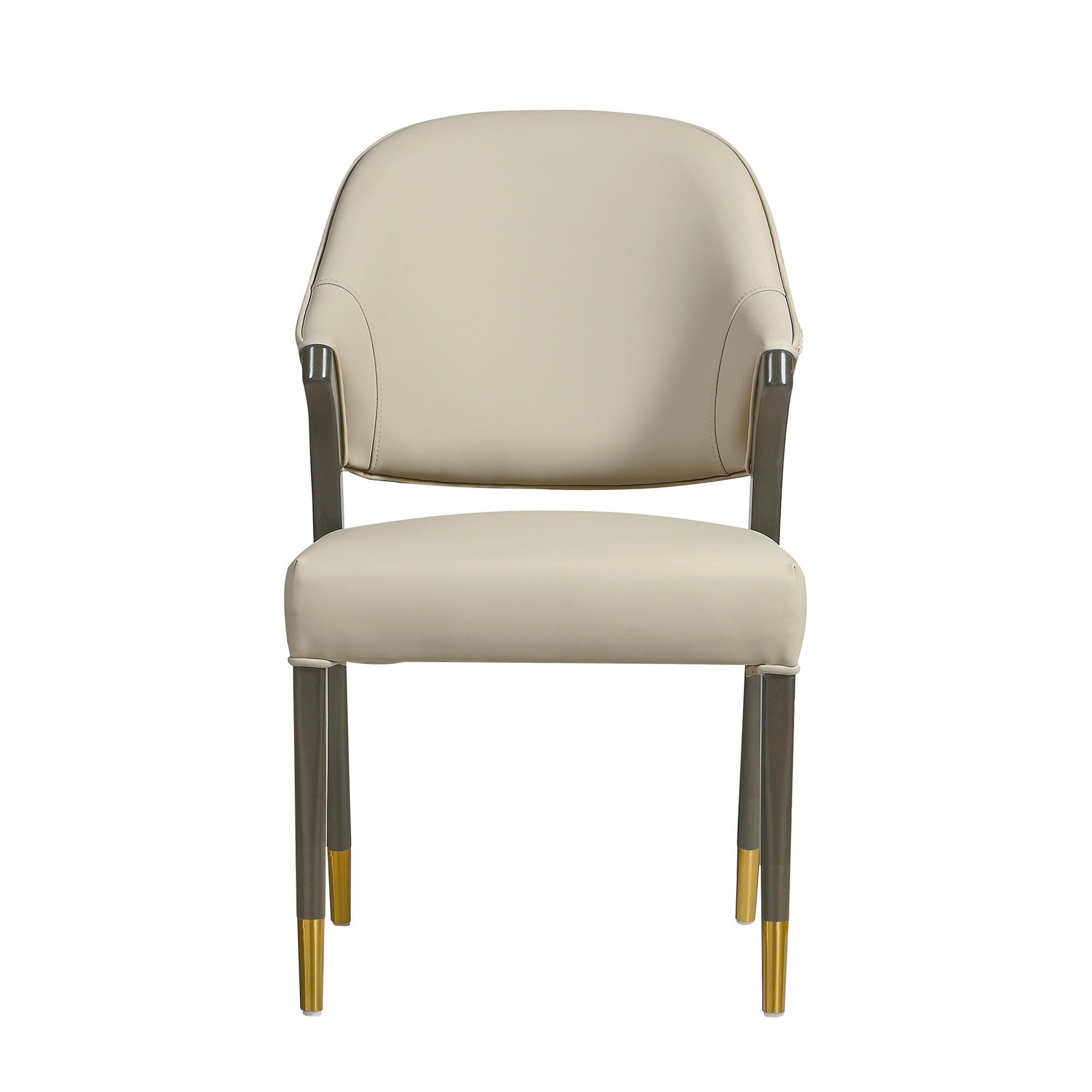 Manhattan Comfort Collette Dining Chair, Stone Gray, large
