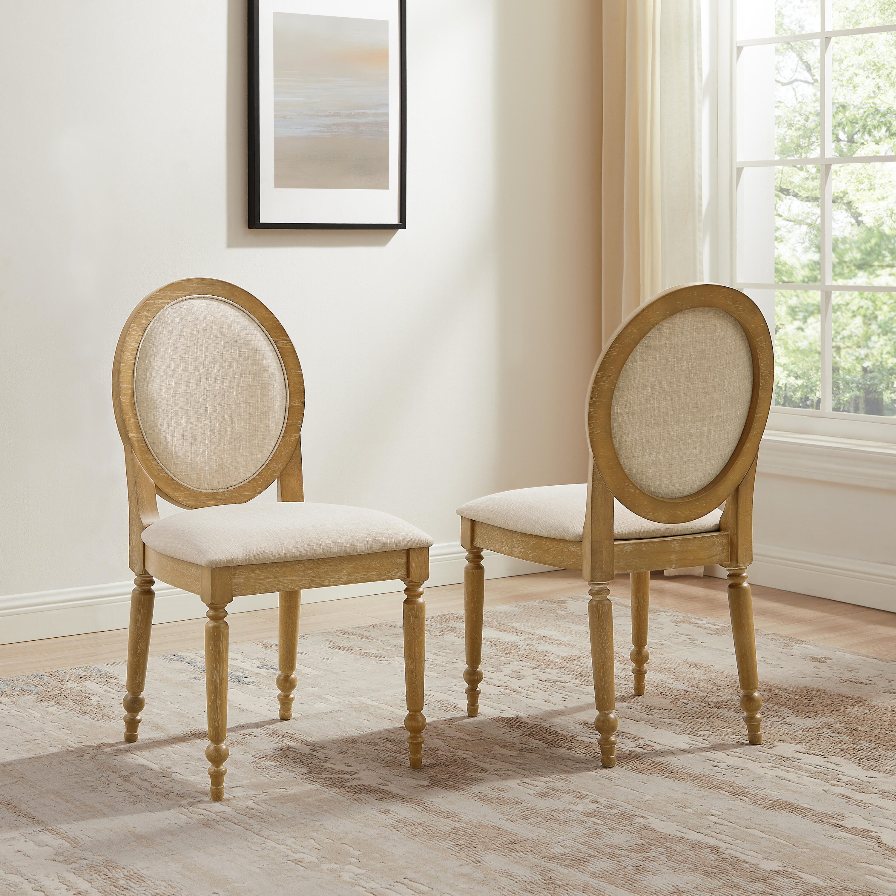 Crosley Furniture Daphne Upholstered Dining Chair, , rollover