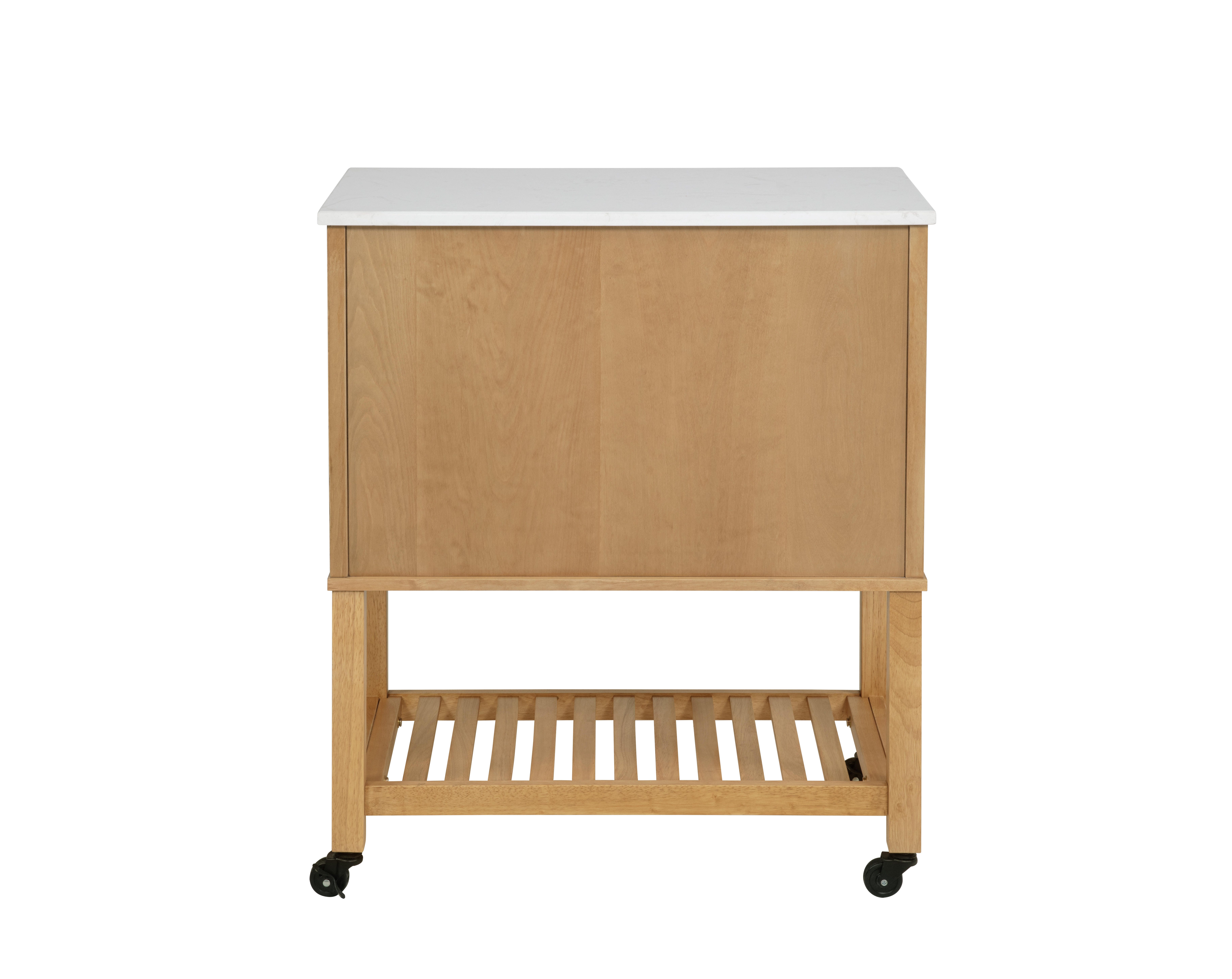 Linon Kip Kitchen Cart, , large