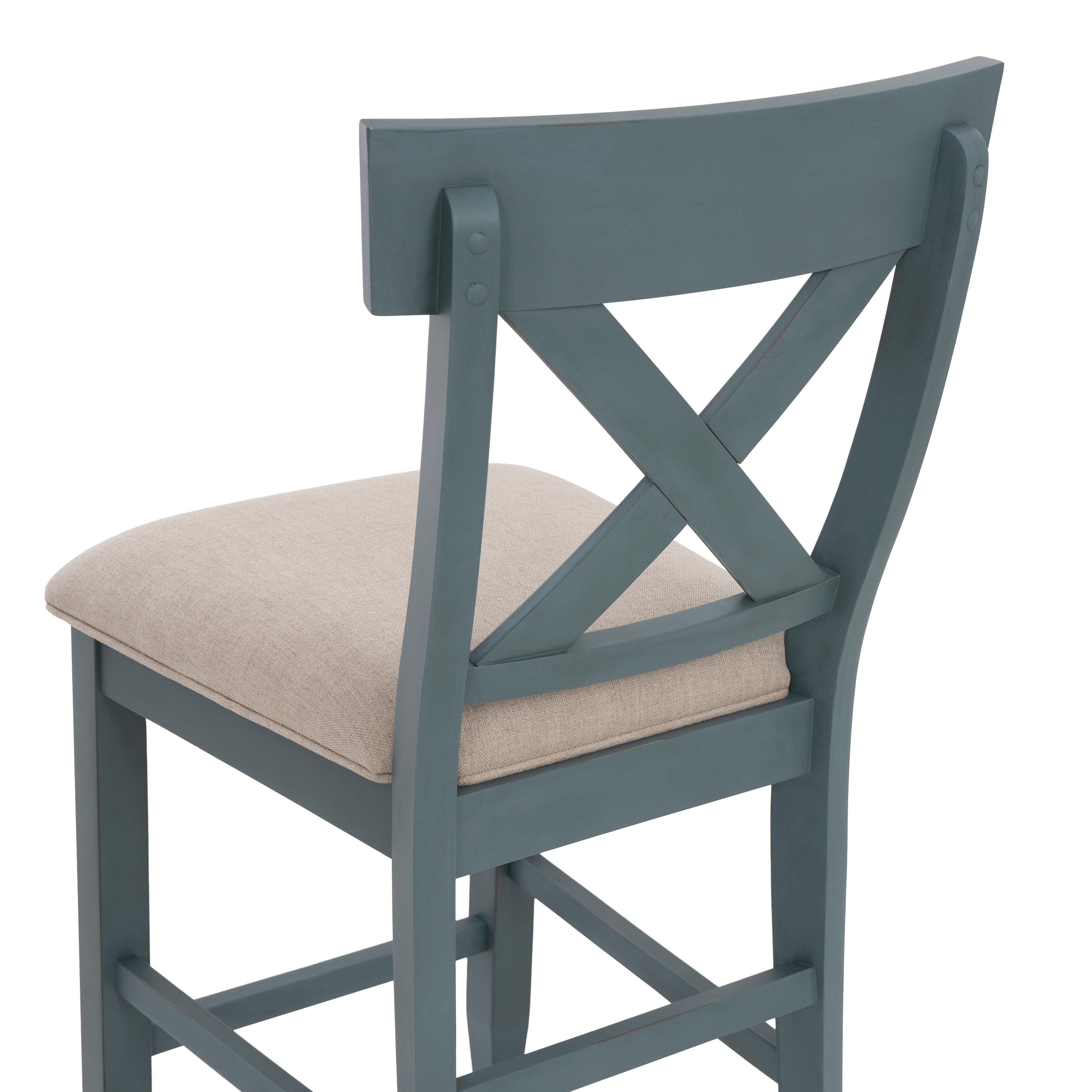 Linon Belsey Counter Height Bar Stool (Set of 2), , large