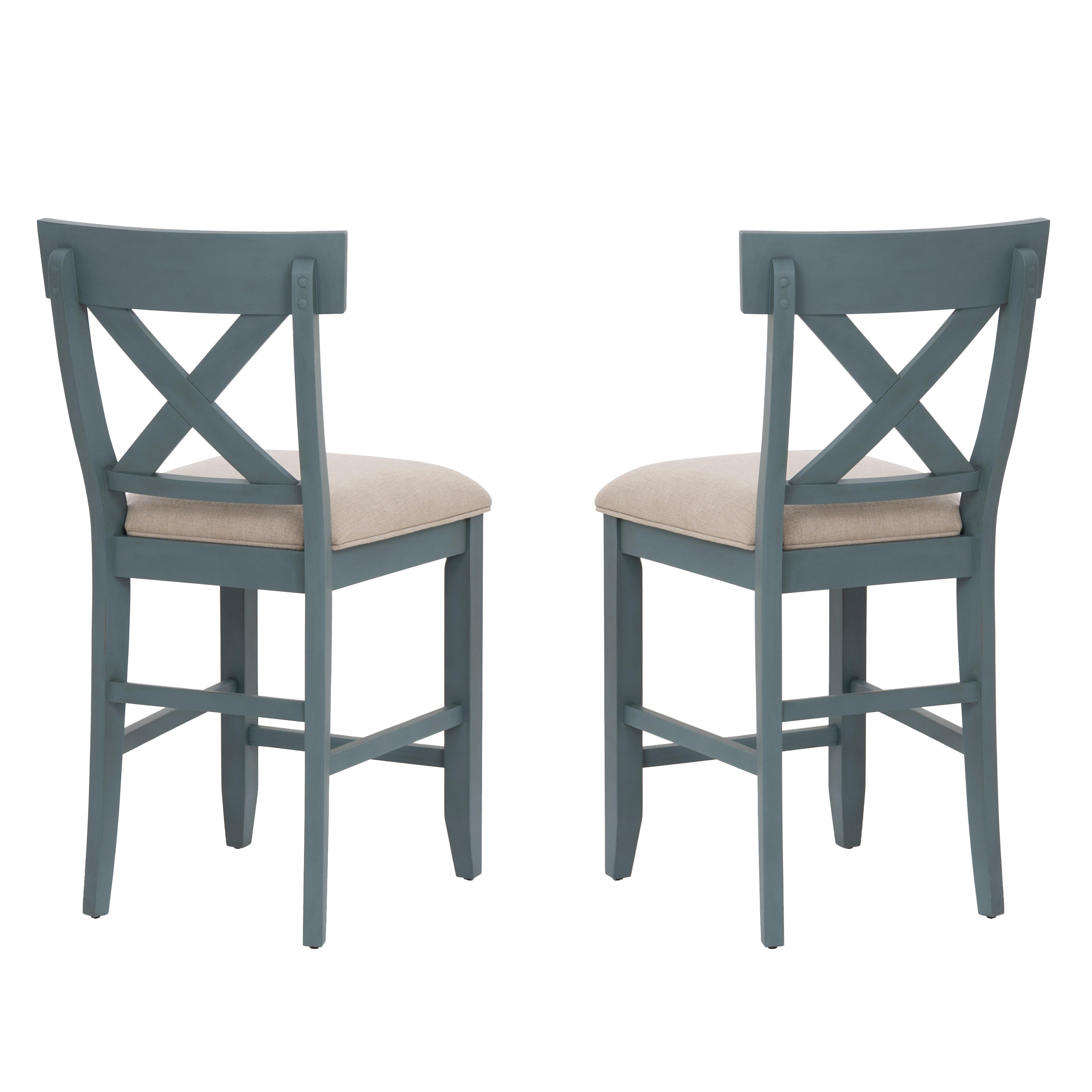 Linon Belsey Counter Height Bar Stool (Set of 2), , large