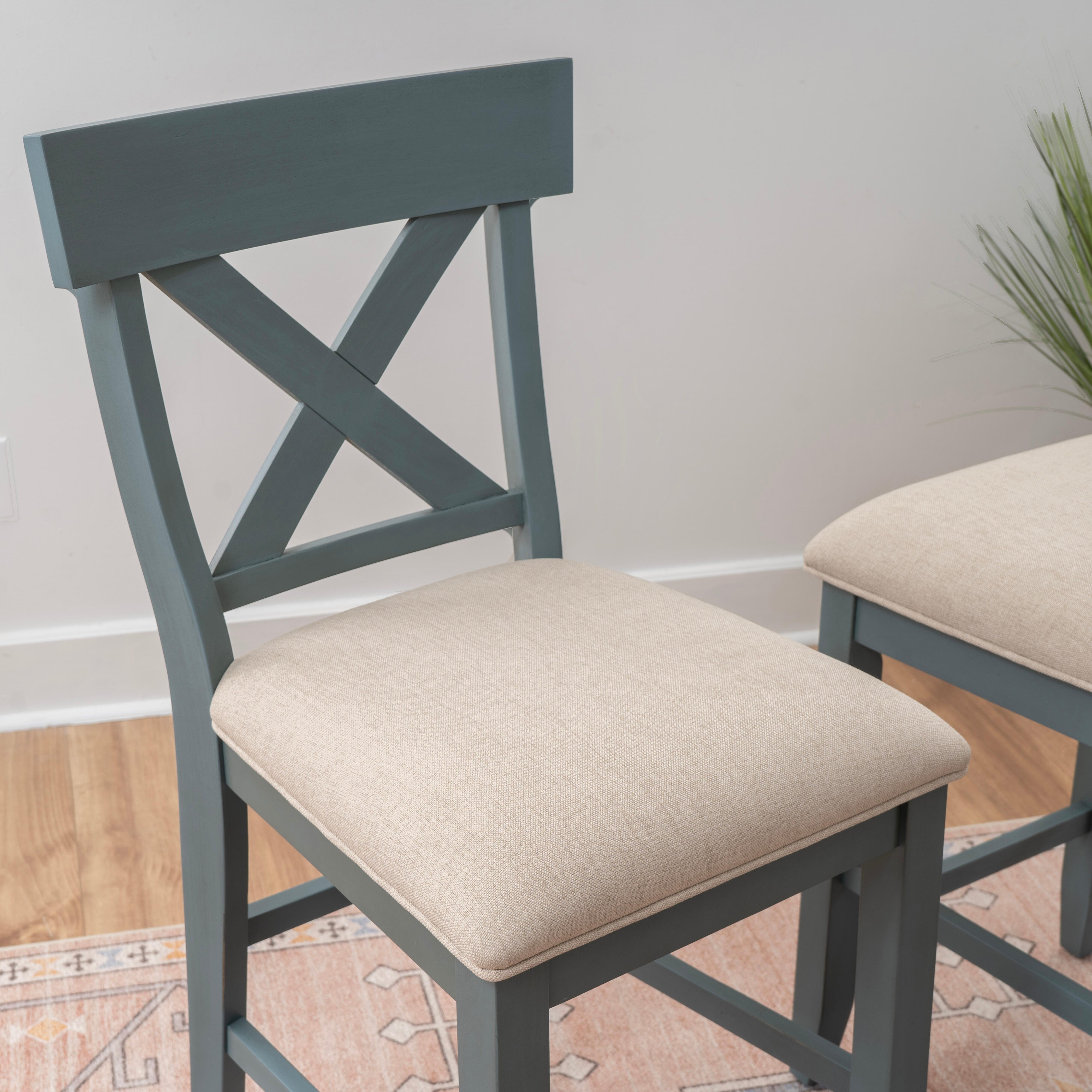 Linon Belsey Counter Height Bar Stool (Set of 2), , large