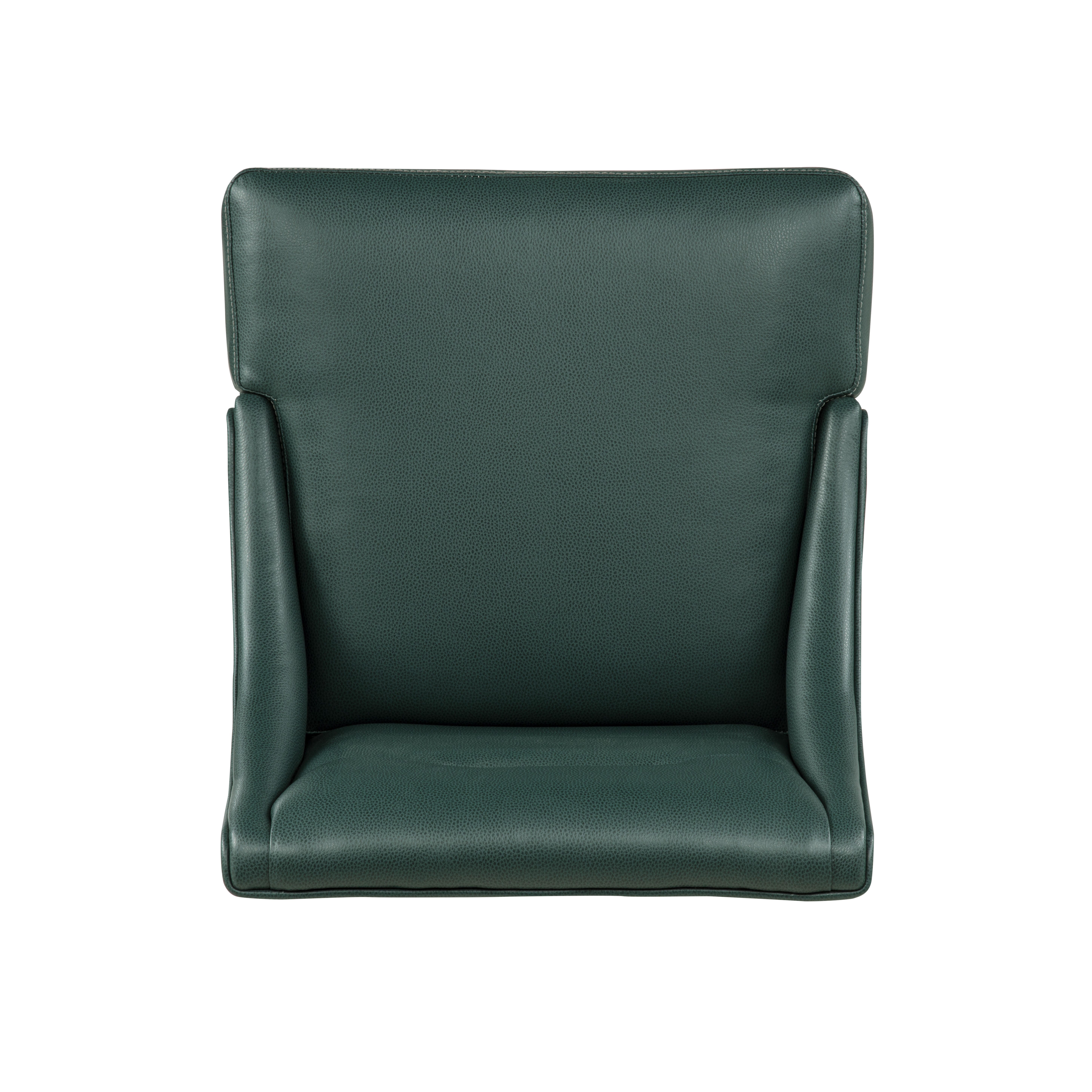 Linon Bastille Counter Height Bar Stool, Dark Green/Gray, large