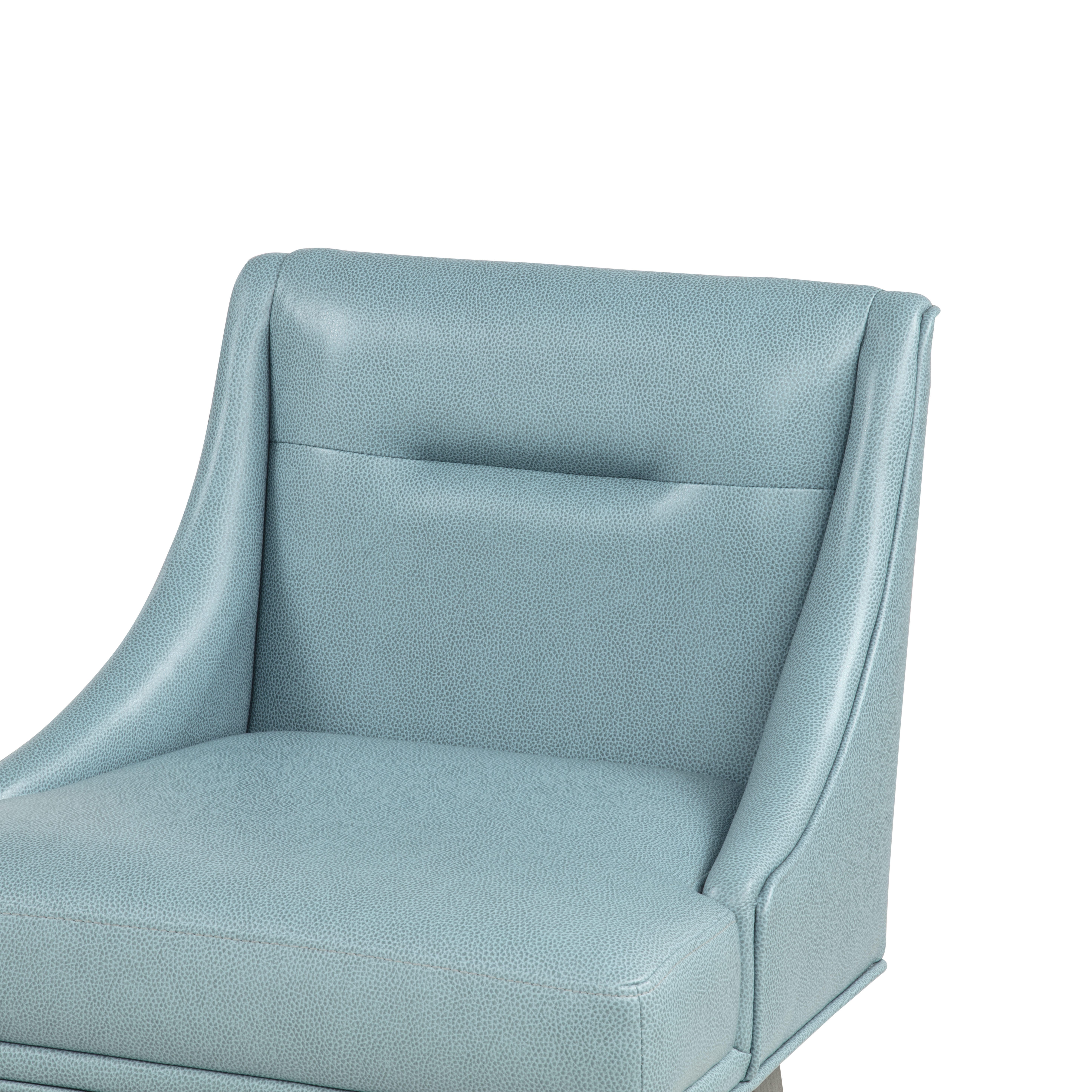 Linon Bastille Counter Height Bar Stool, Light Blue/Gray, large