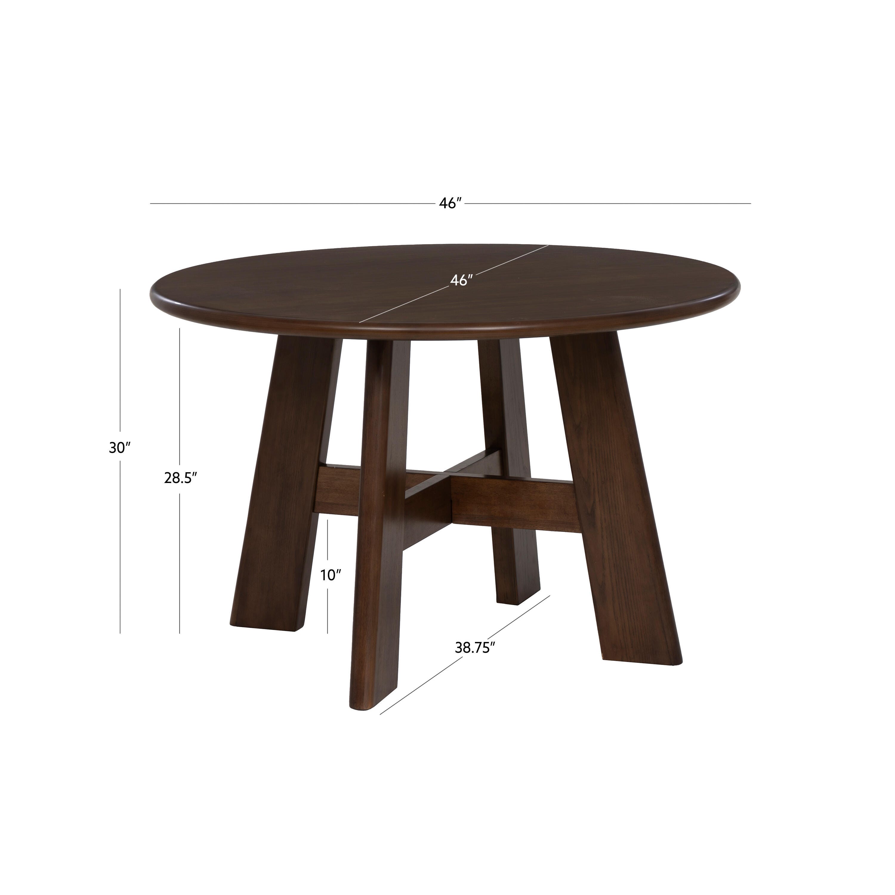 Linon Curran Dining Table, , large