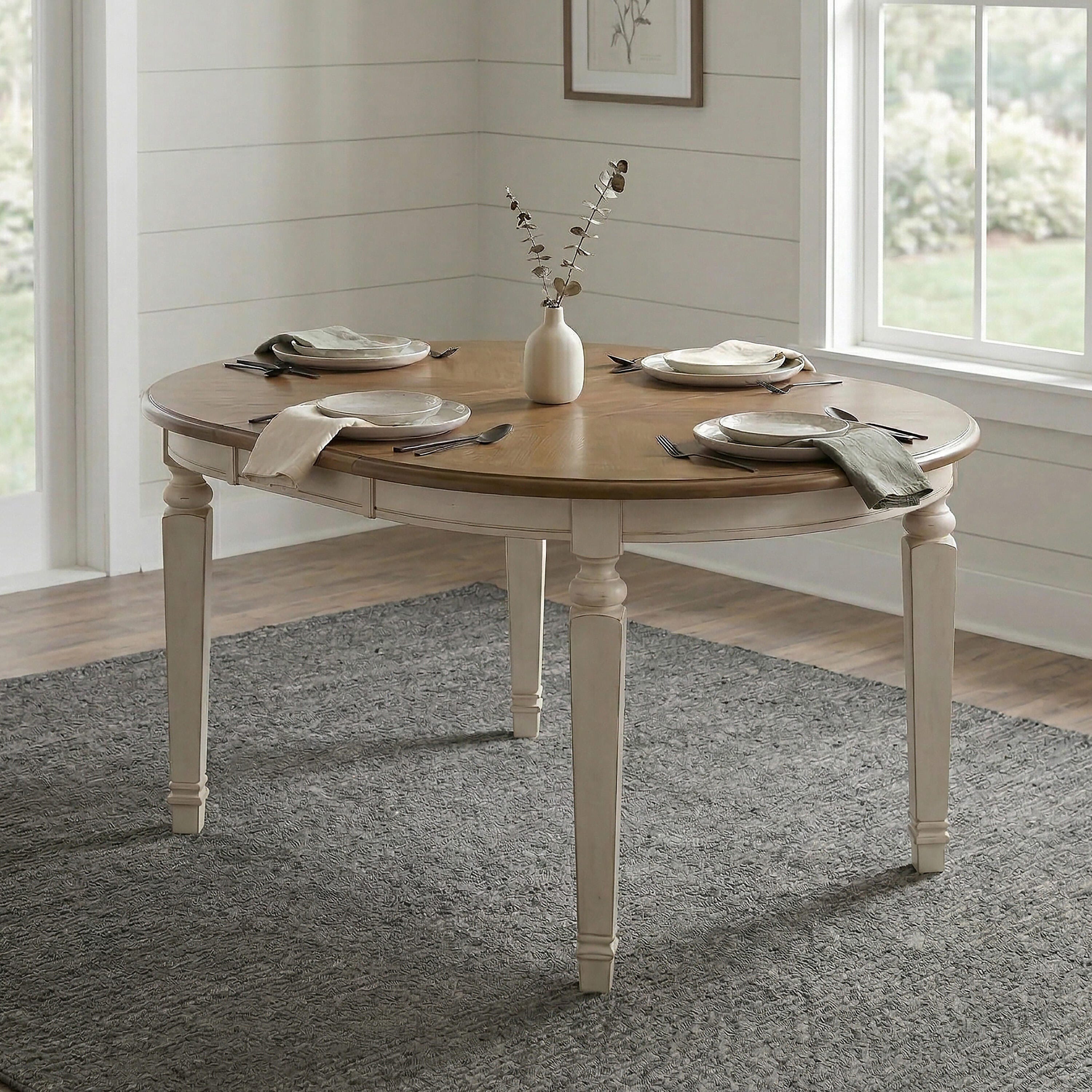 Linon Welliver Extendable Dining Table, , rollover