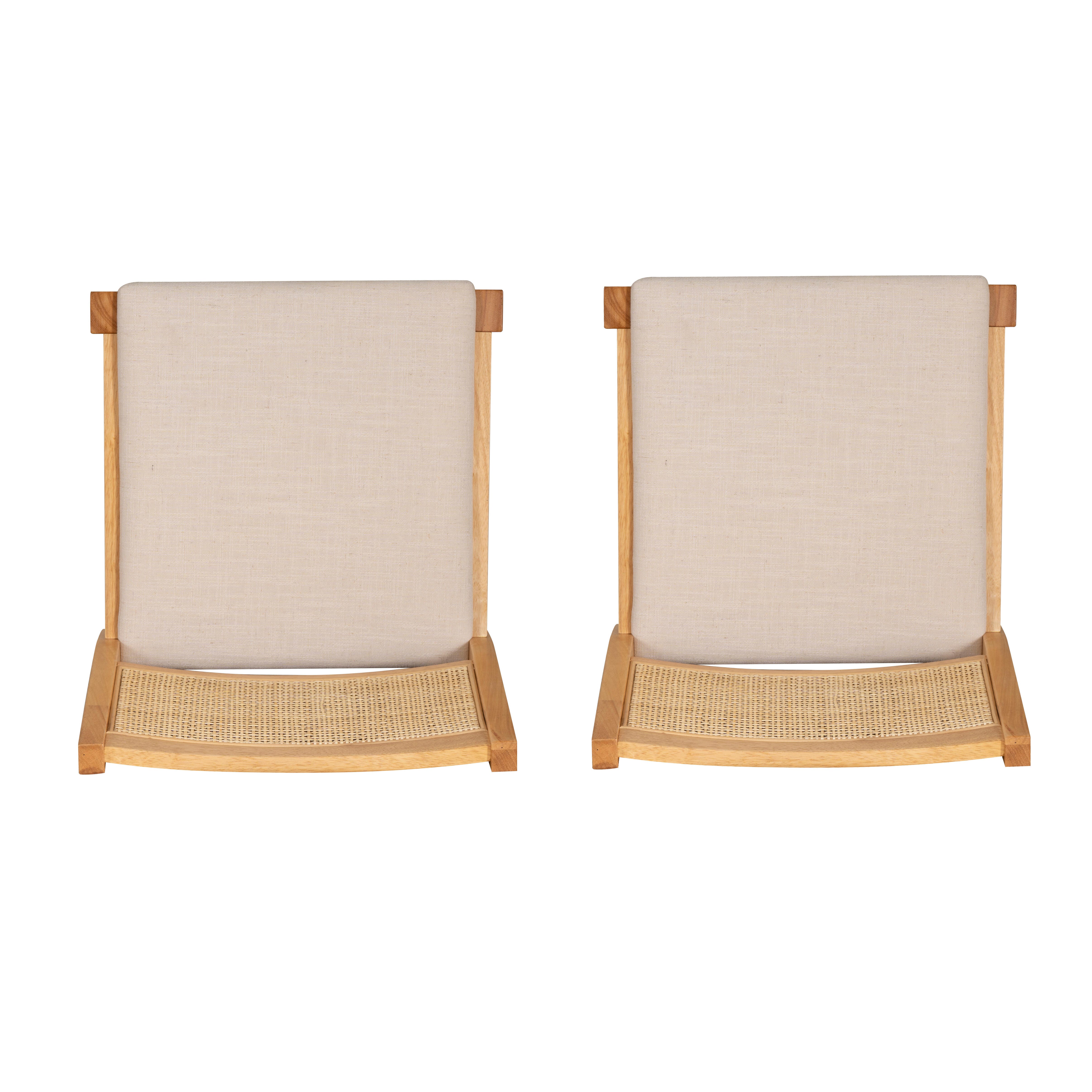 Linon Pacey Counter Height Bar Stool (Set of 2), Natural, large
