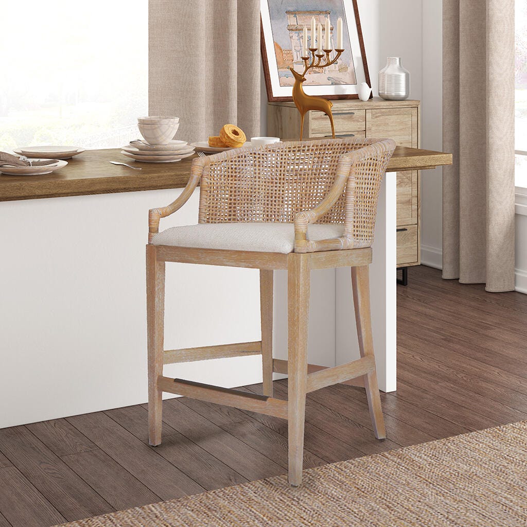 Martha Stewart Playa Counter Height Bar Stool, , large