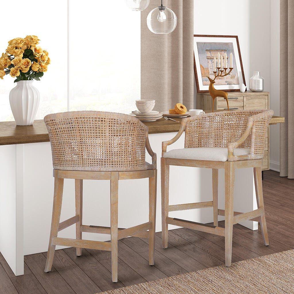 Martha Stewart Playa Counter Height Bar Stool, , large