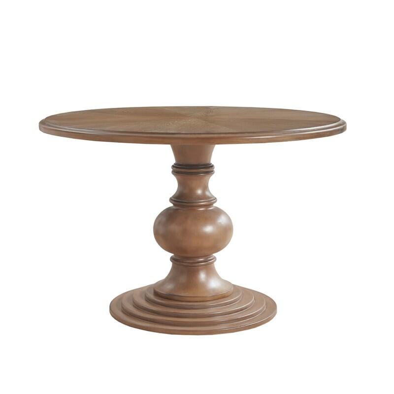 Madison Park Lexi Dining Table, Walnut, large
