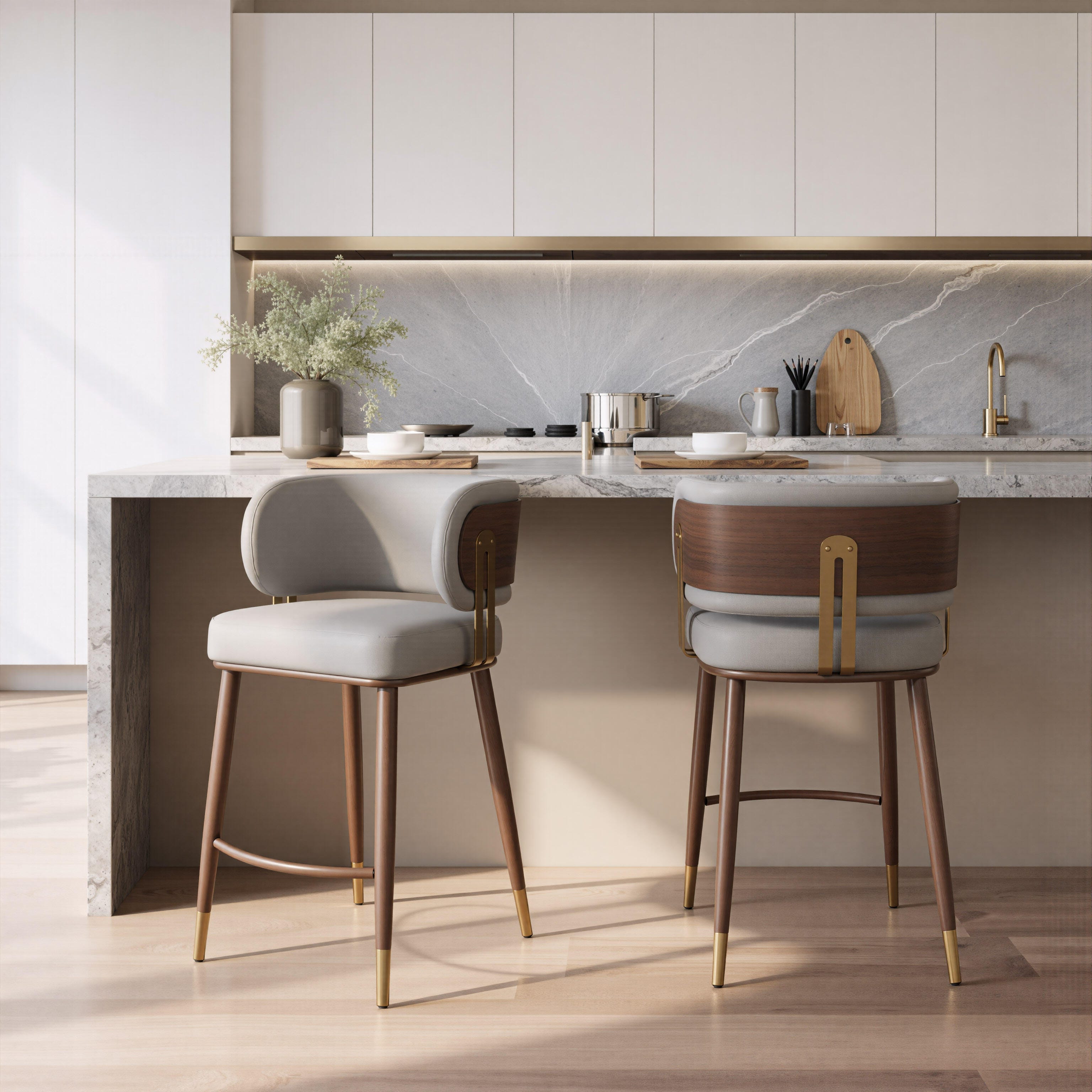 ZUO Brew Counter Height Bar Stool, , large
