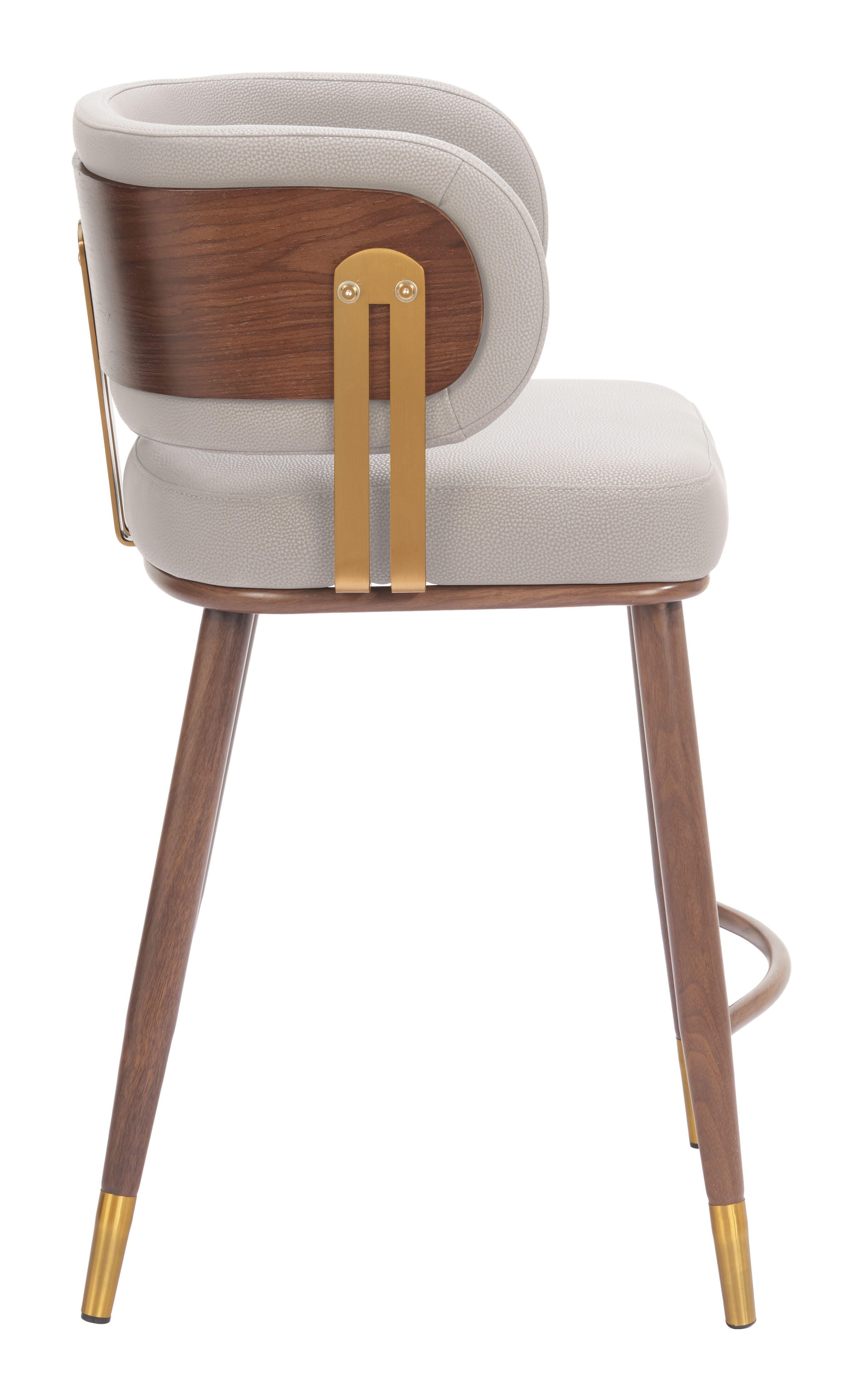 ZUO Brew Counter Height Bar Stool, , large