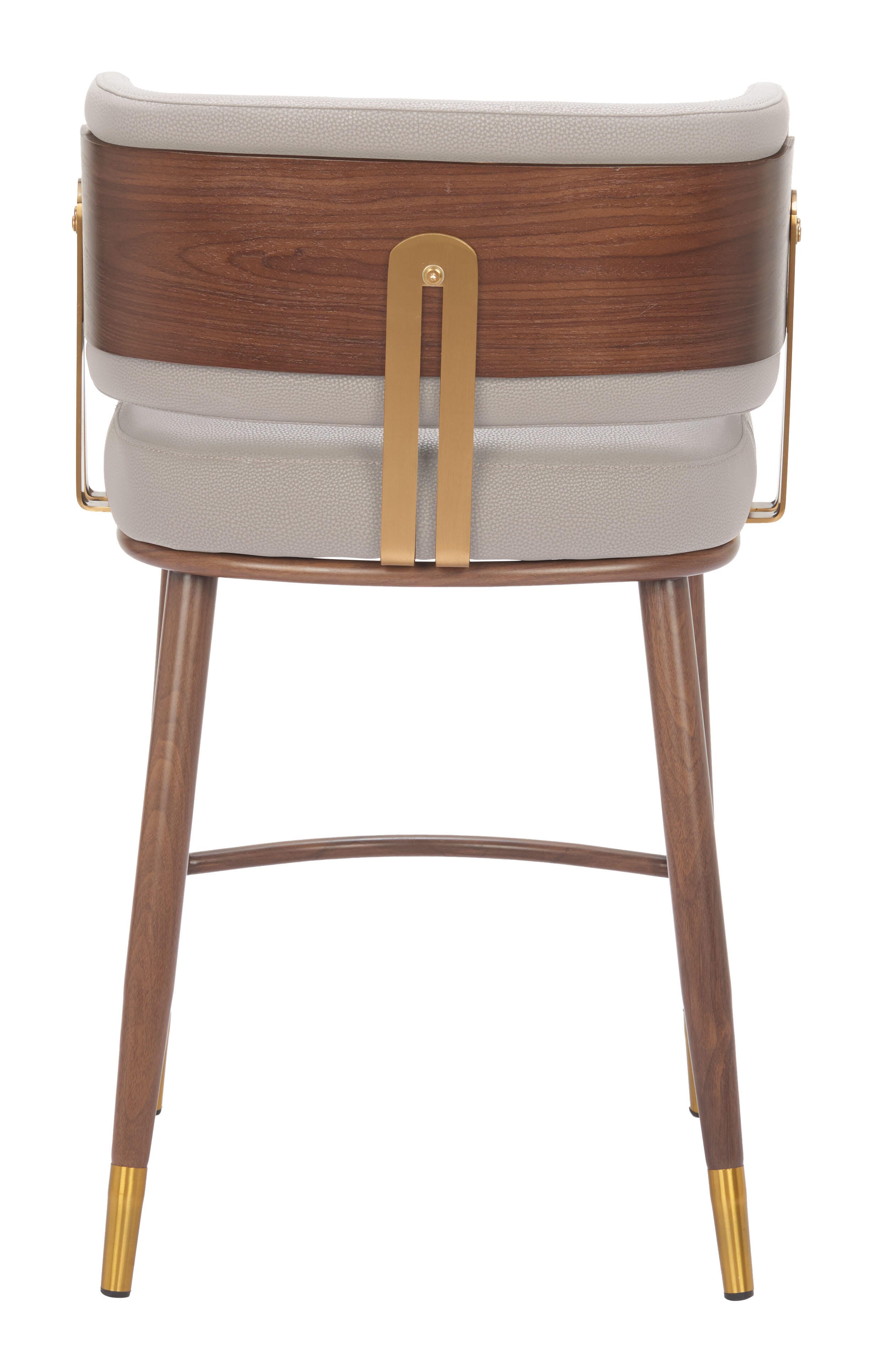 ZUO Brew Counter Height Bar Stool, , large