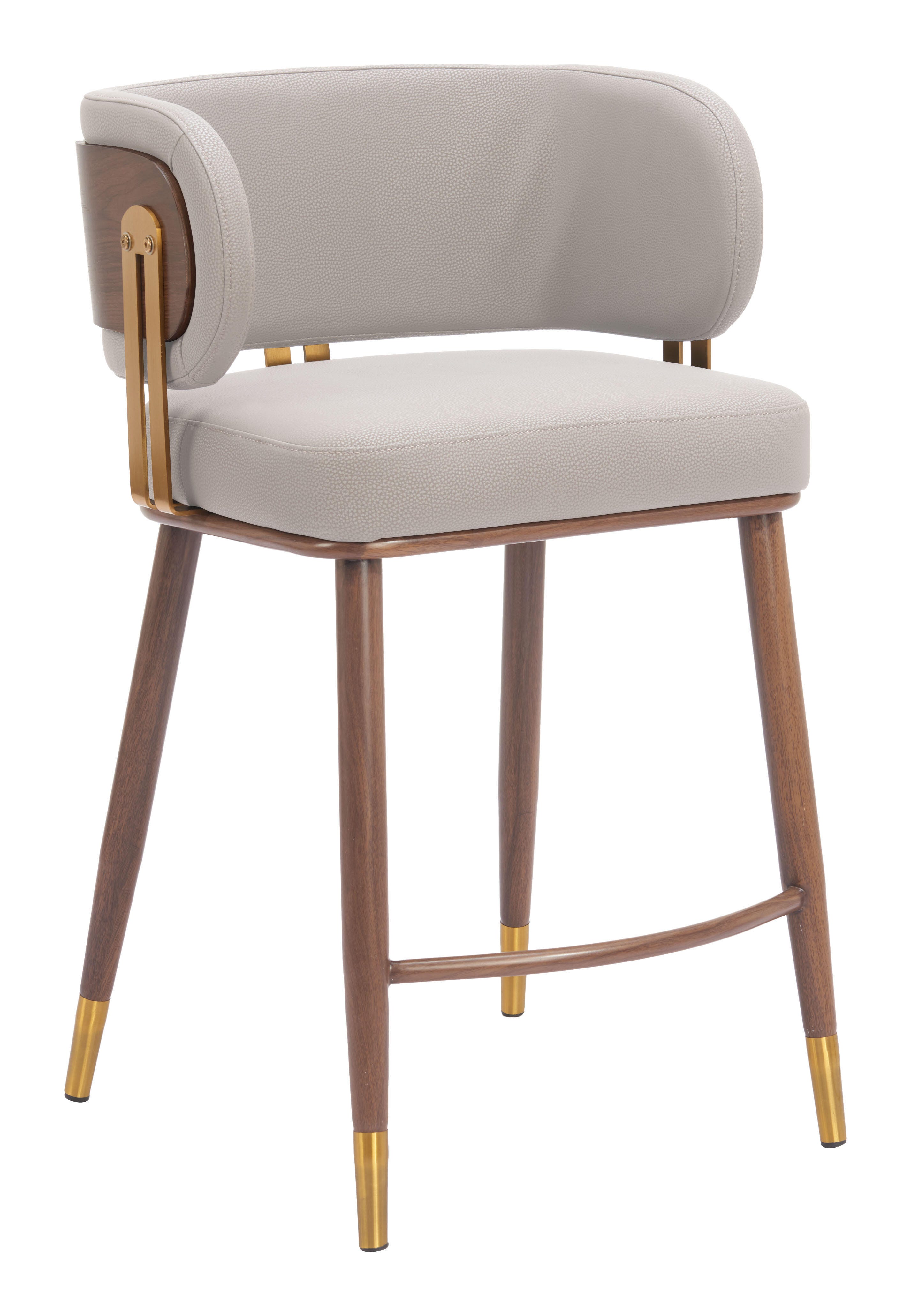 ZUO Brew Counter Height Bar Stool, , large