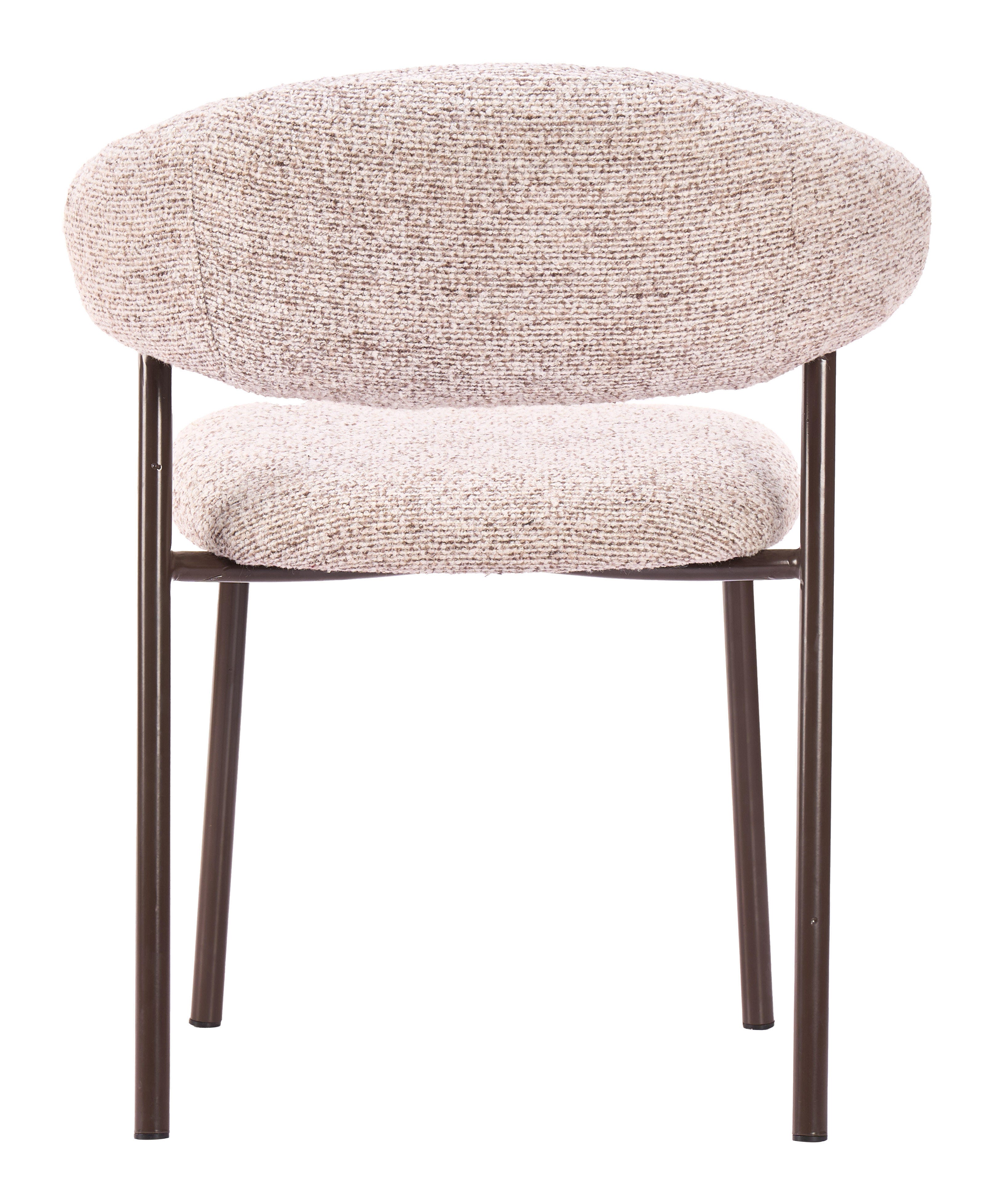 ZUO Seville Dining Chair (Set of 2), Cloud Beige, large
