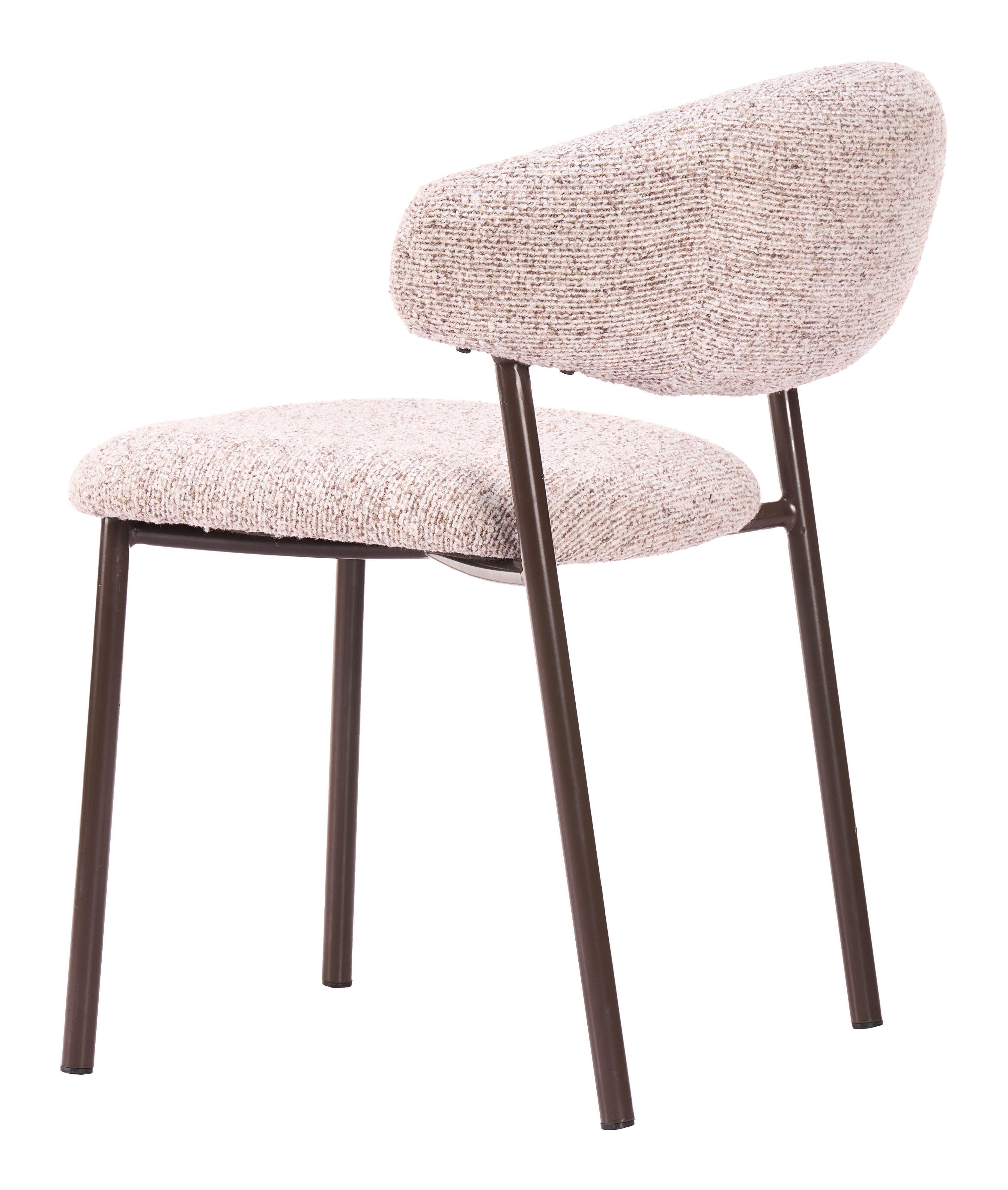 ZUO Seville Dining Chair (Set of 2), Cloud Beige, large