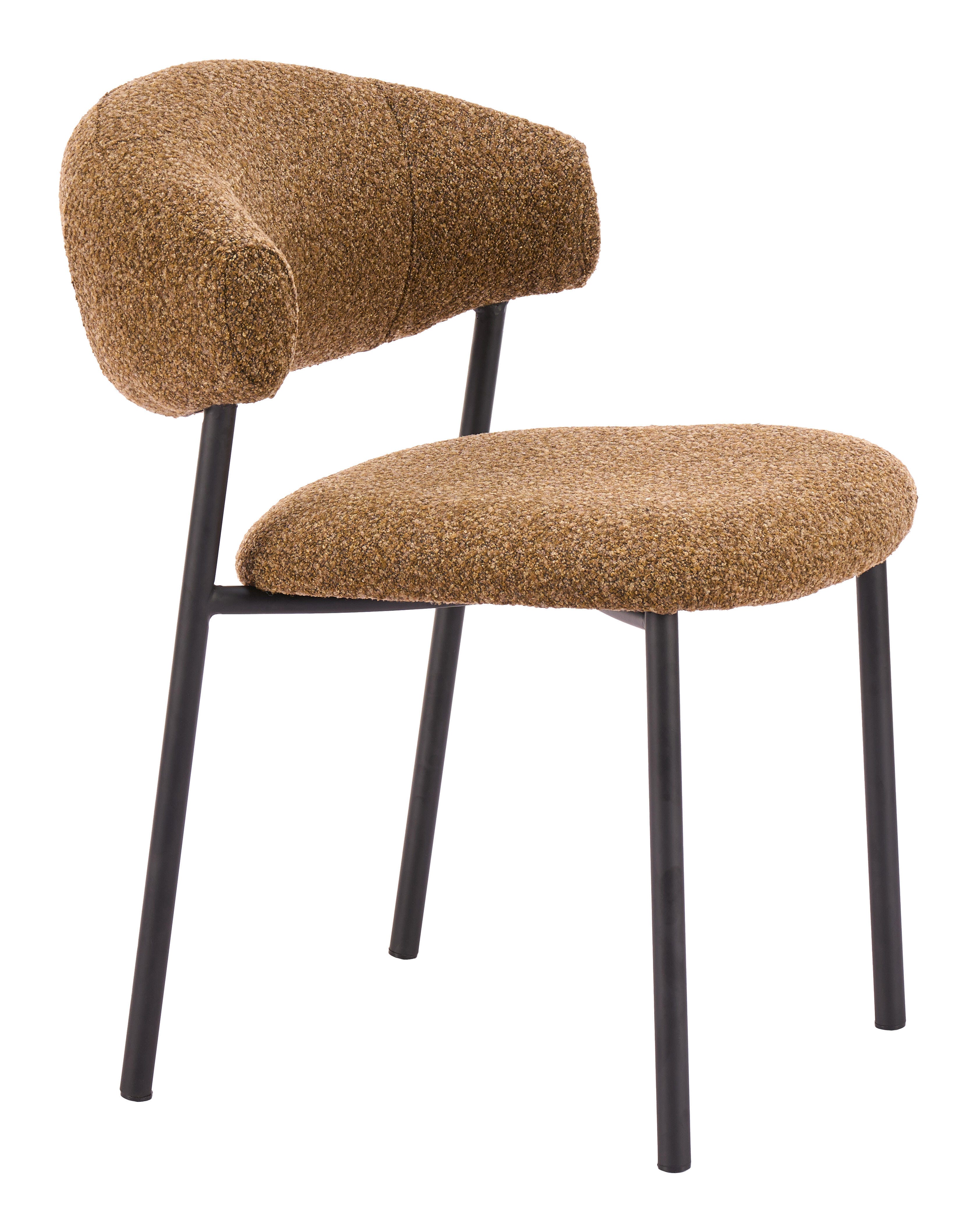 ZUO Seville Dining Chair (Set of 2), Brown, large