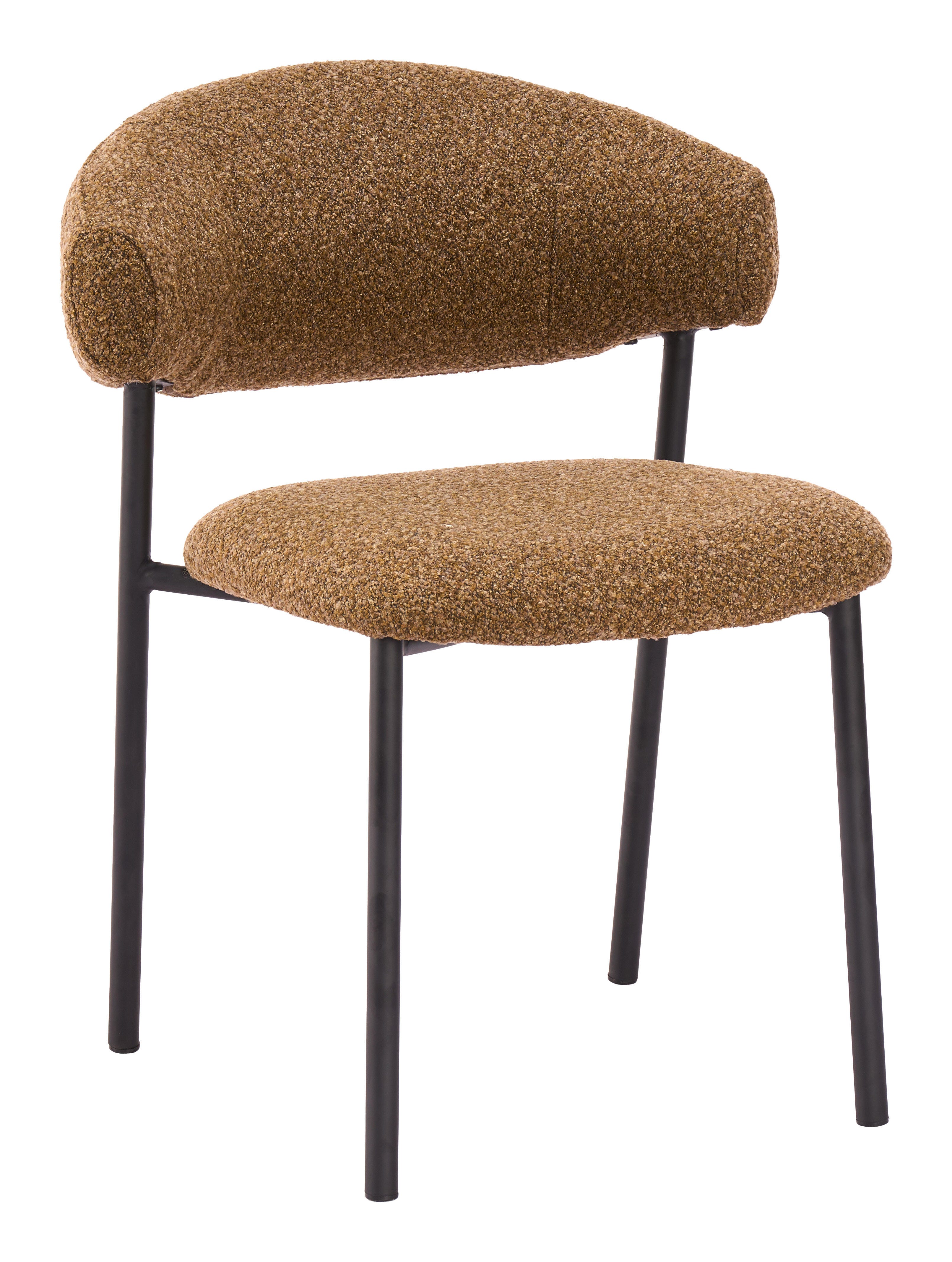 ZUO Seville Dining Chair (Set of 2), Brown, large