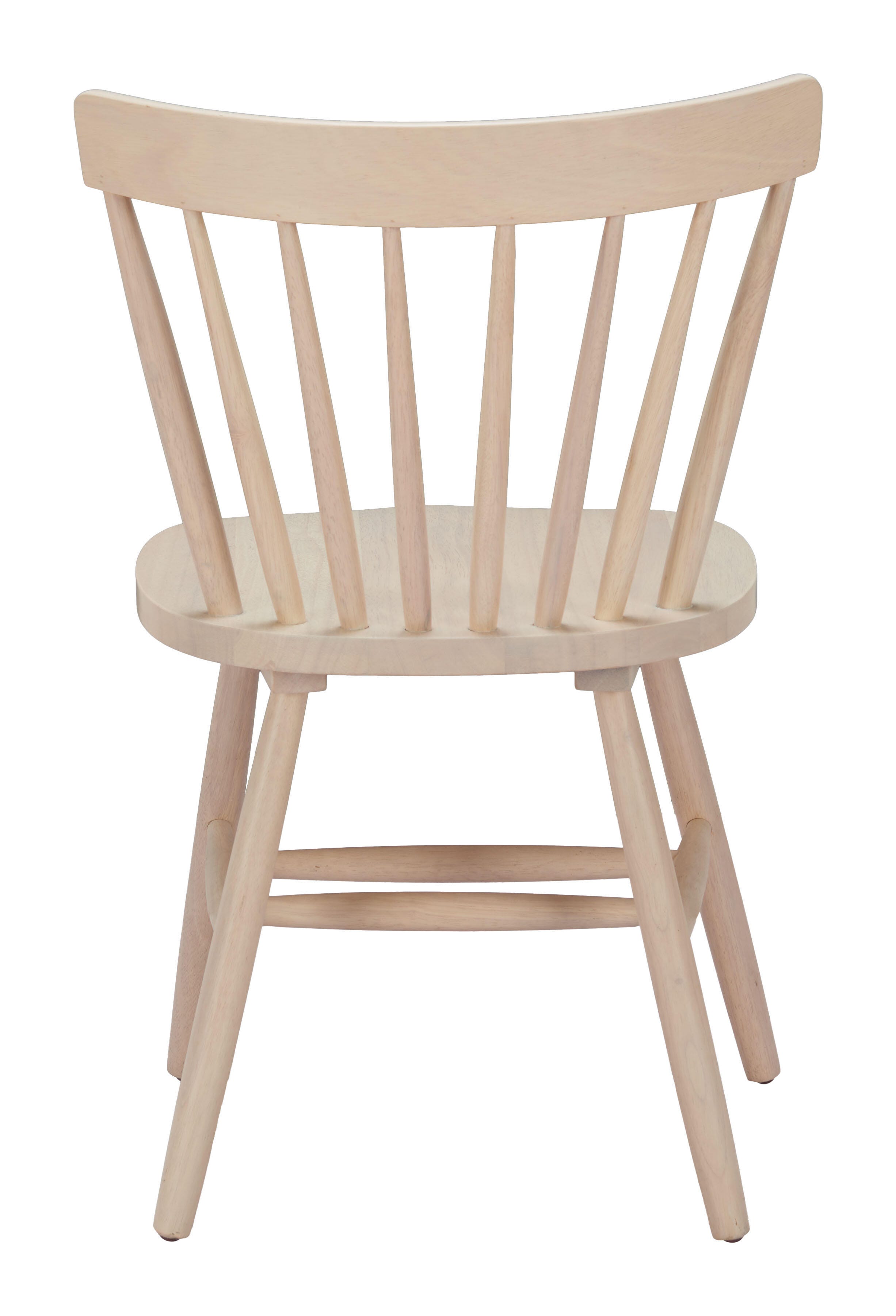 ZUO Tyce Dining Chair (Set of 2), Natural, large