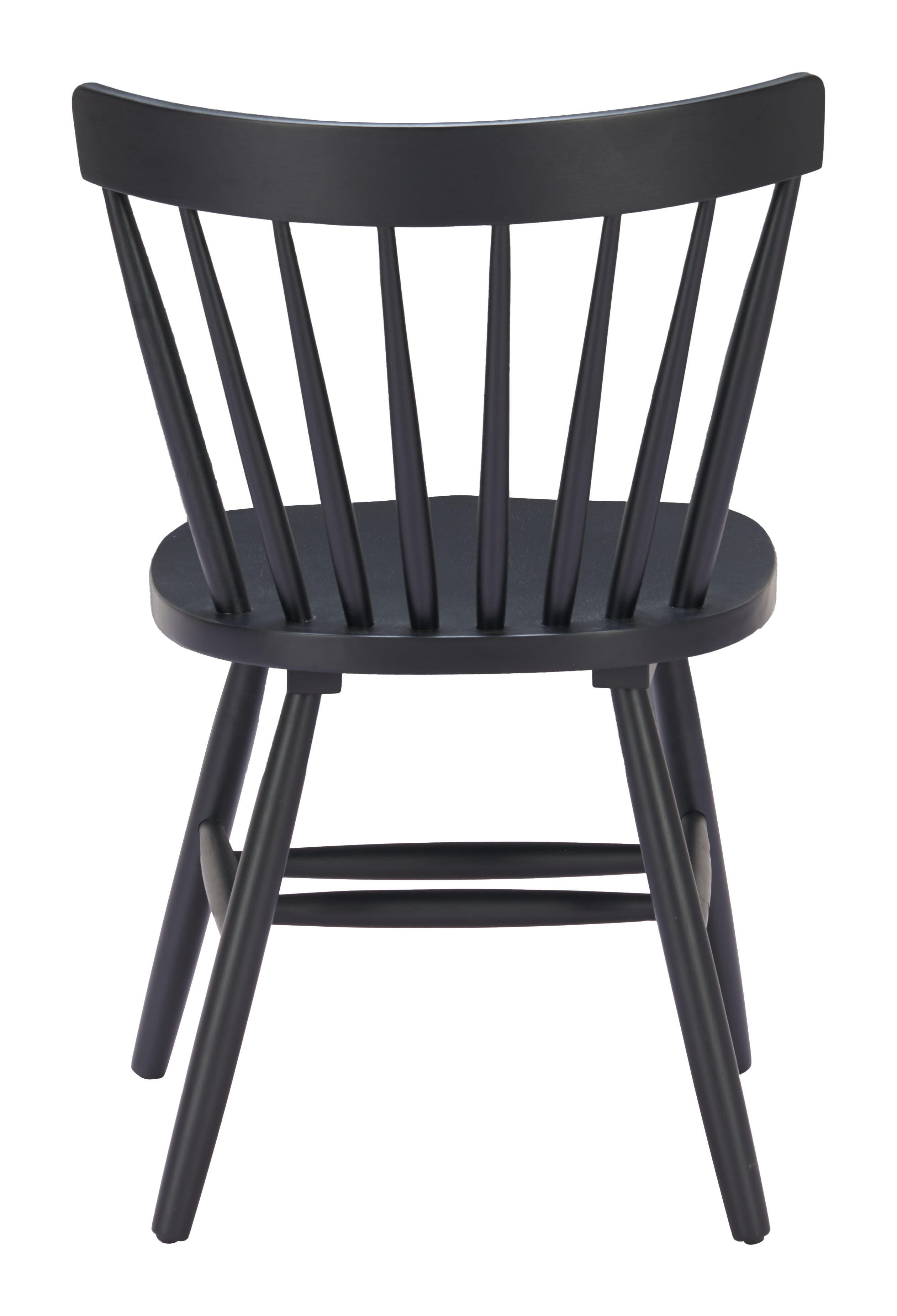 ZUO Tyce Dining Chair (Set of 2), Black, large