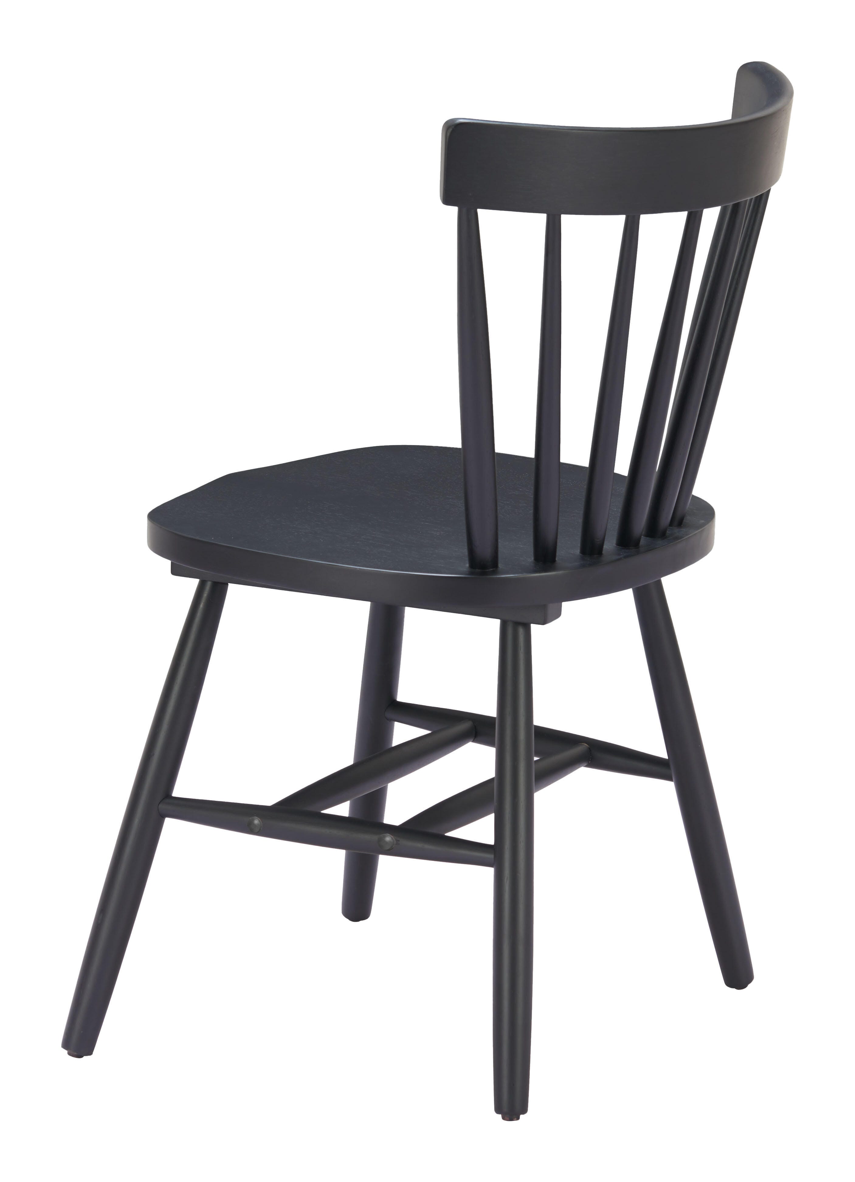 ZUO Tyce Dining Chair (Set of 2), Black, large
