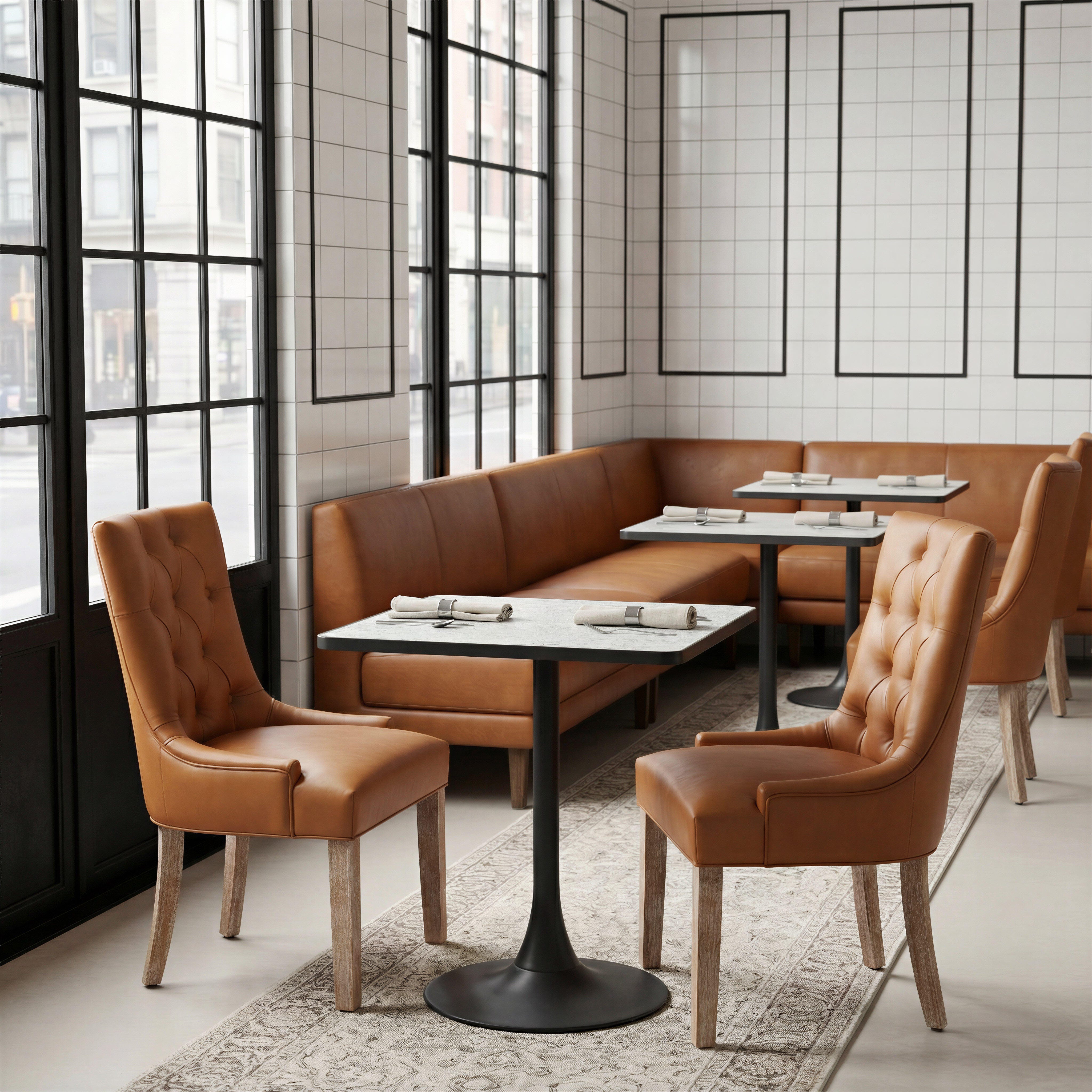ZUO Nuby Tufted Dining Chair, , large