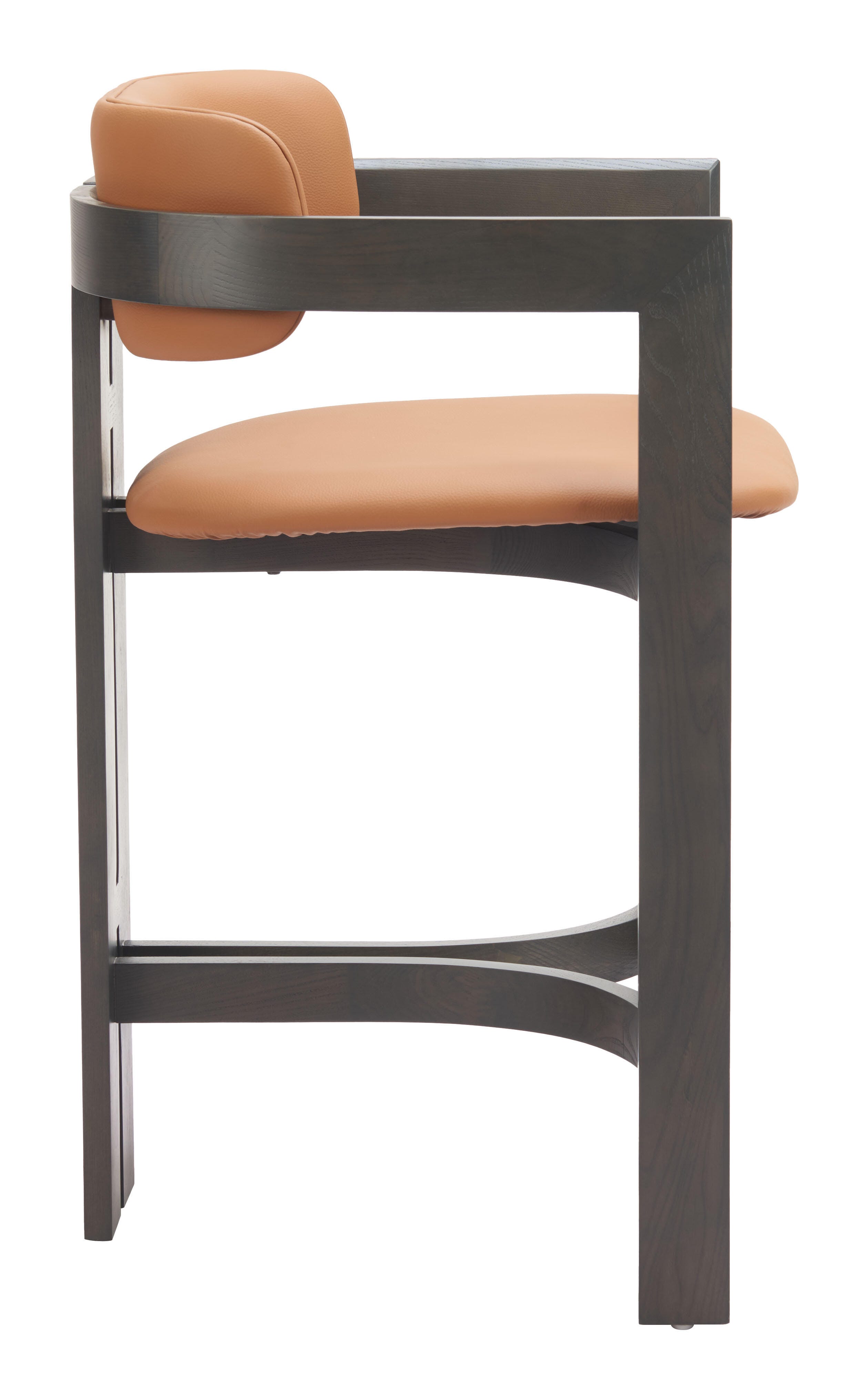 ZUO Shaili Counter Height Bar Stool, Brown, large