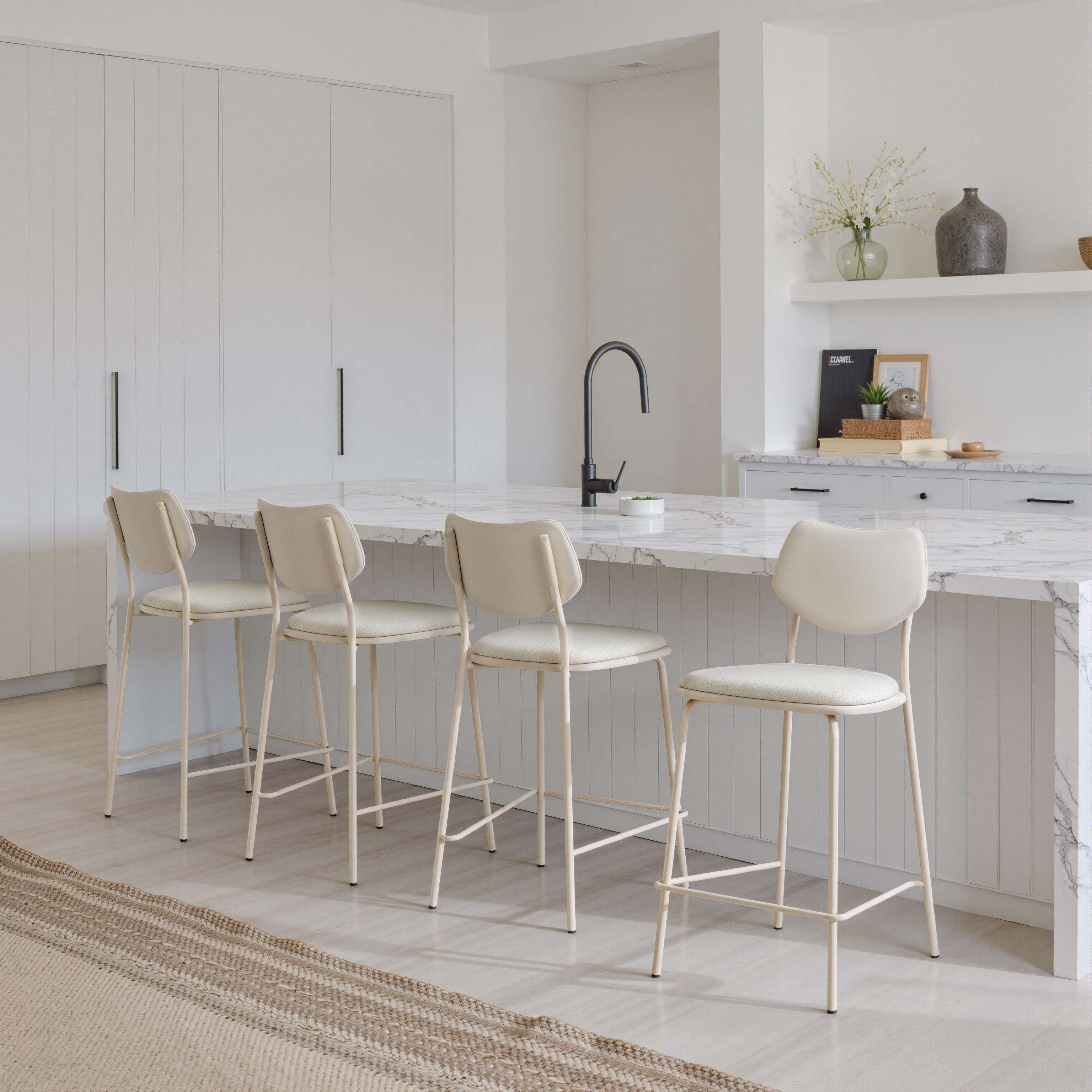 ZUO Zeal Counter Height Bar Stool (Set of 4), , rollover