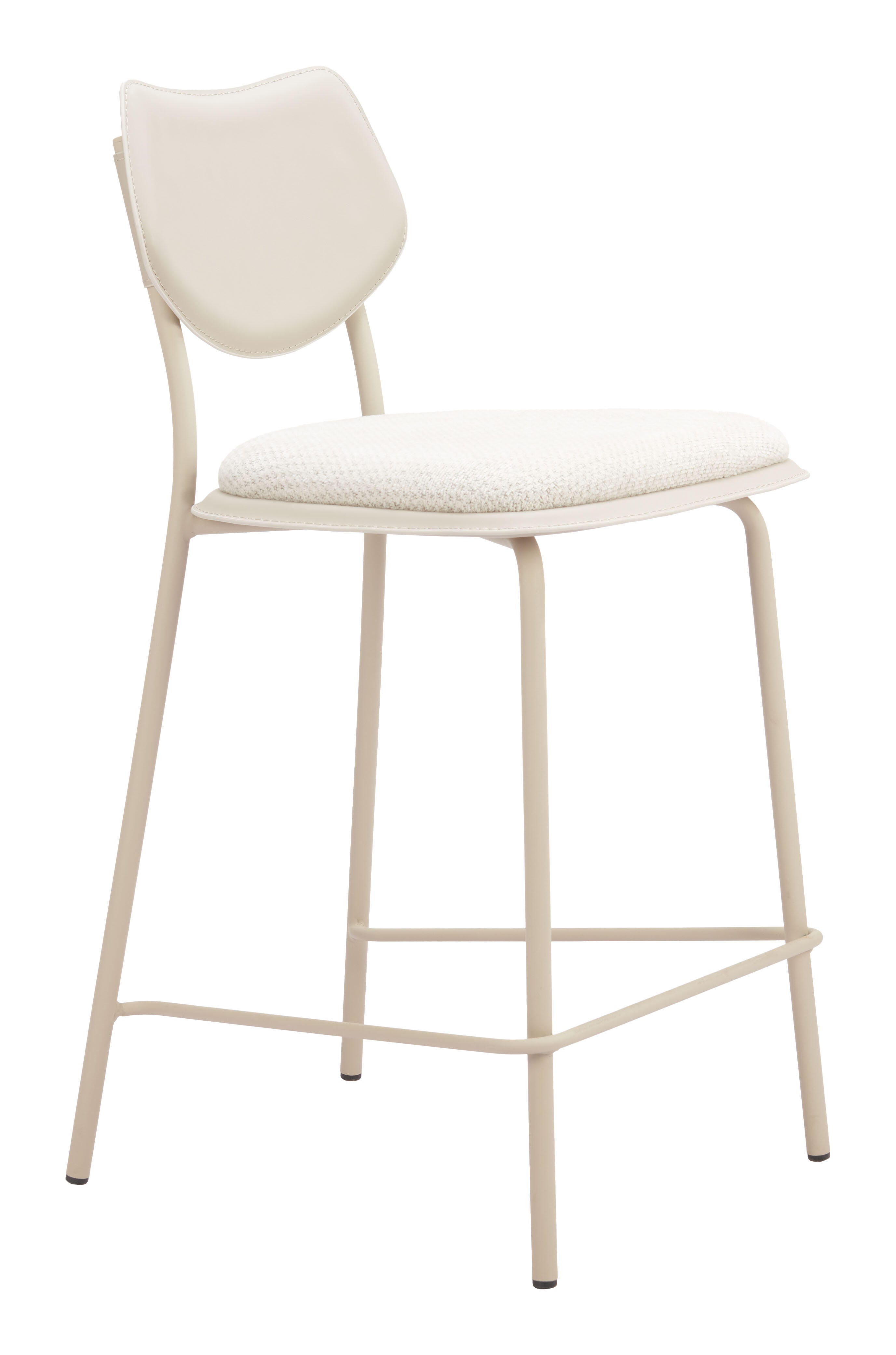 ZUO Zeal Counter Height Bar Stool (Set of 4), , large