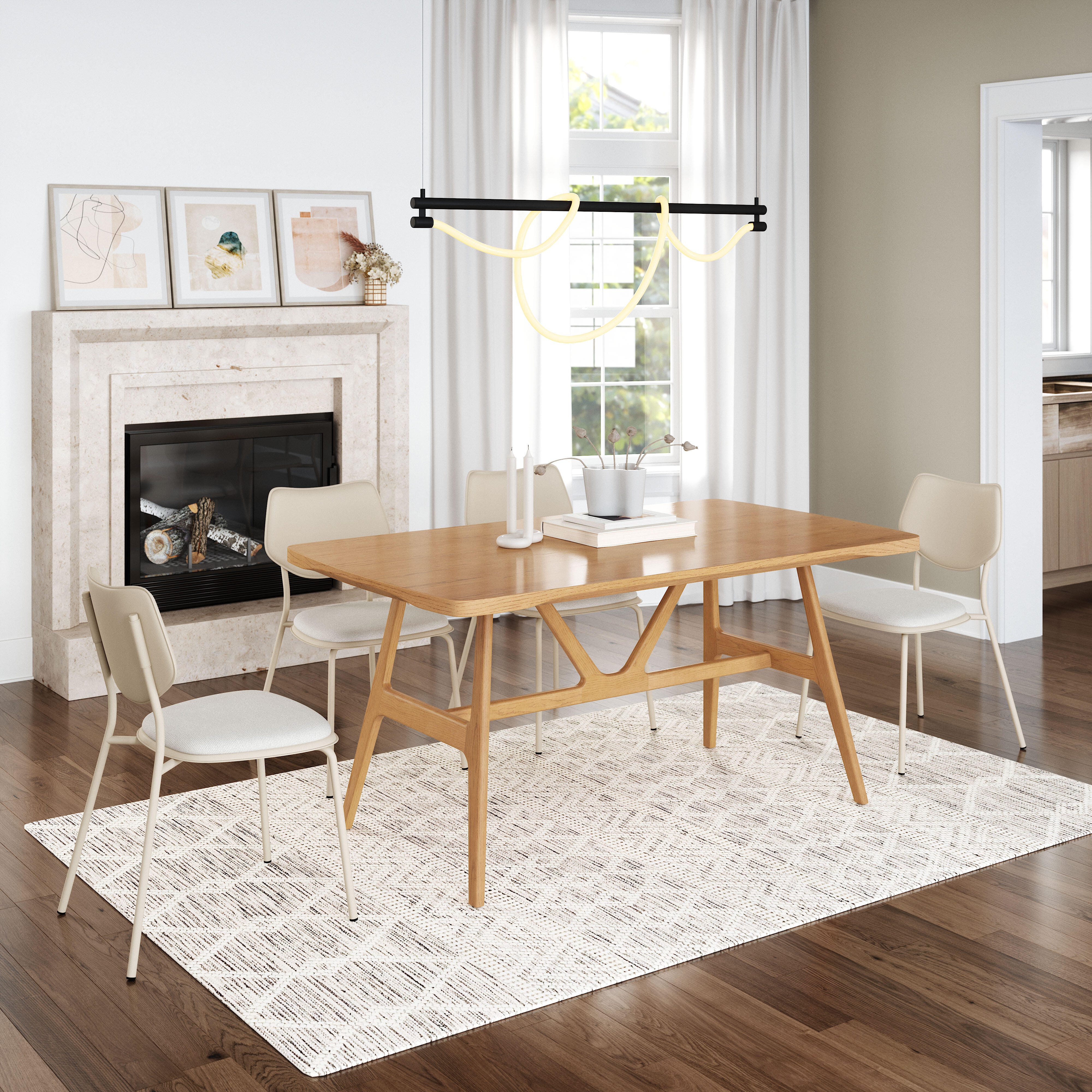 ZUO Zeal Dining Chair (Set of 4), , large