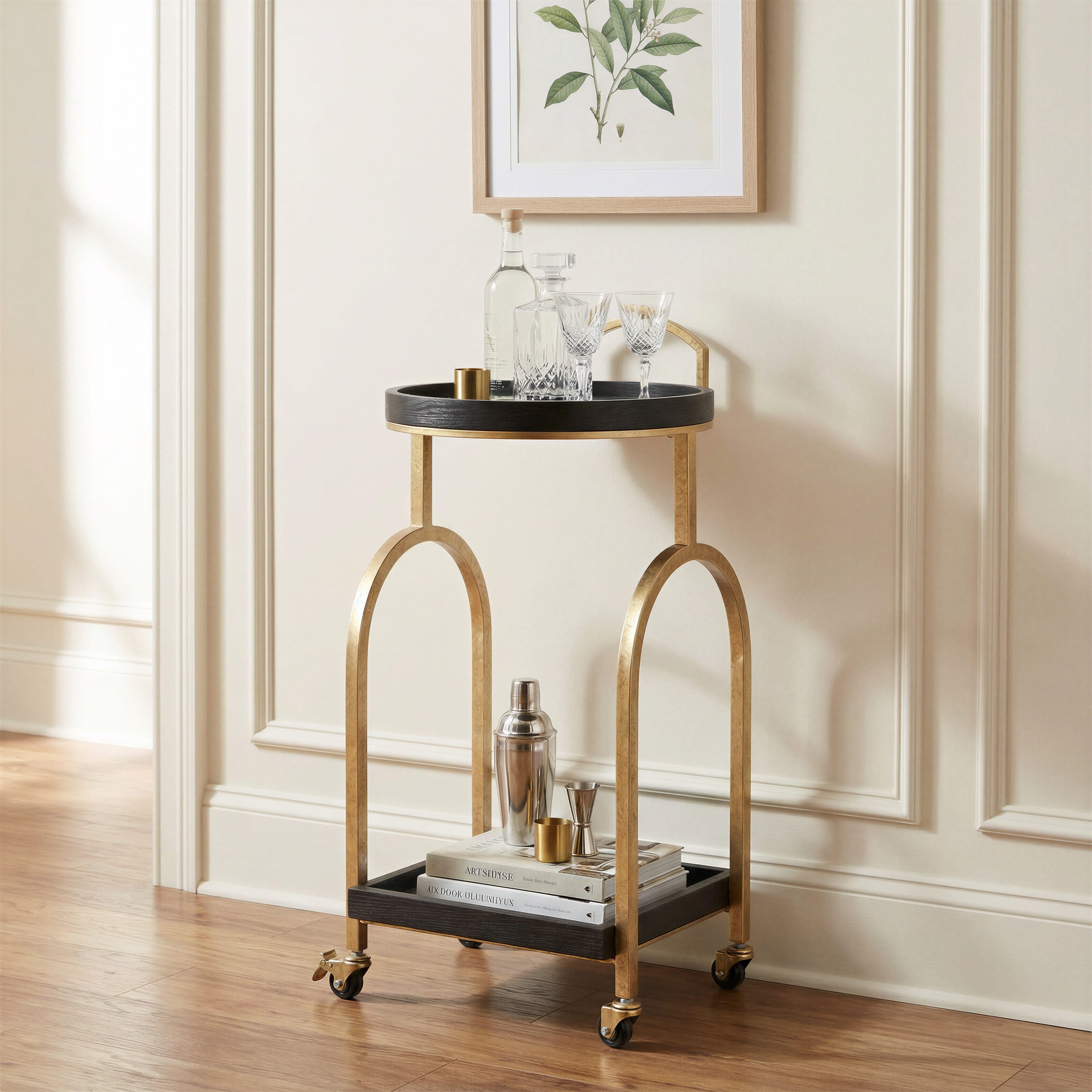 ZUO Zukei Solid Bar Cart, , large