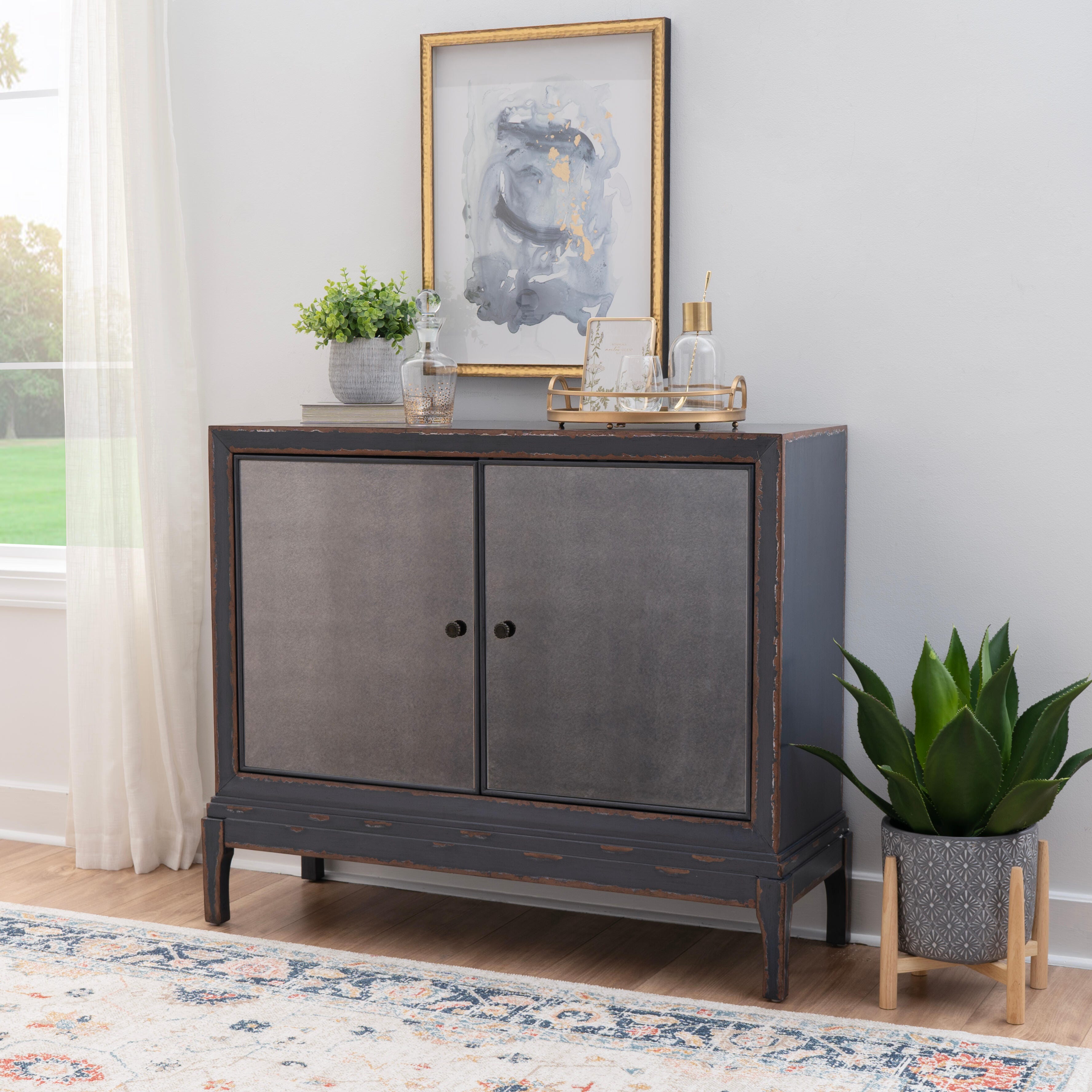 Linon Braxton Bar Cabinet, , rollover