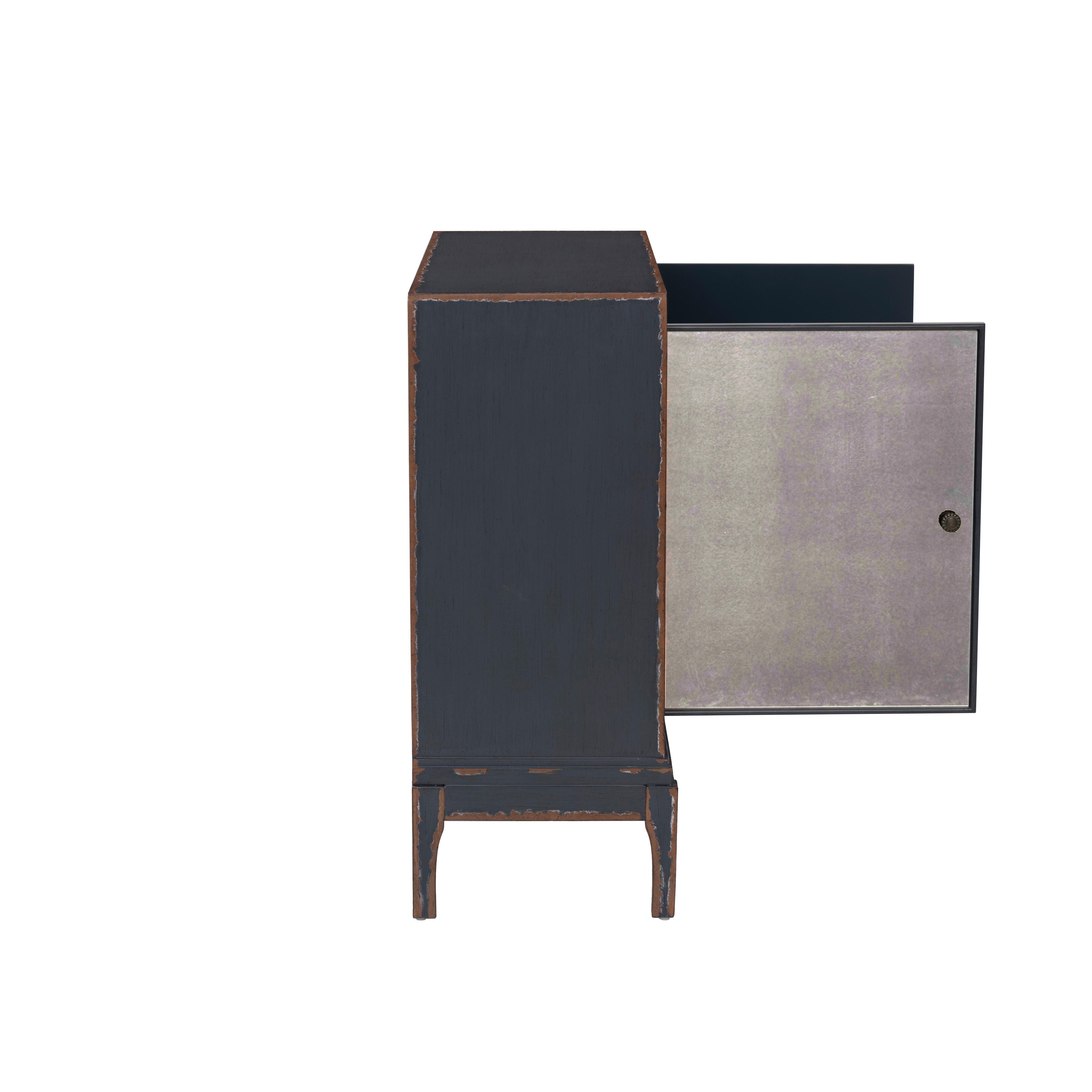 Linon Braxton Bar Cabinet, , large