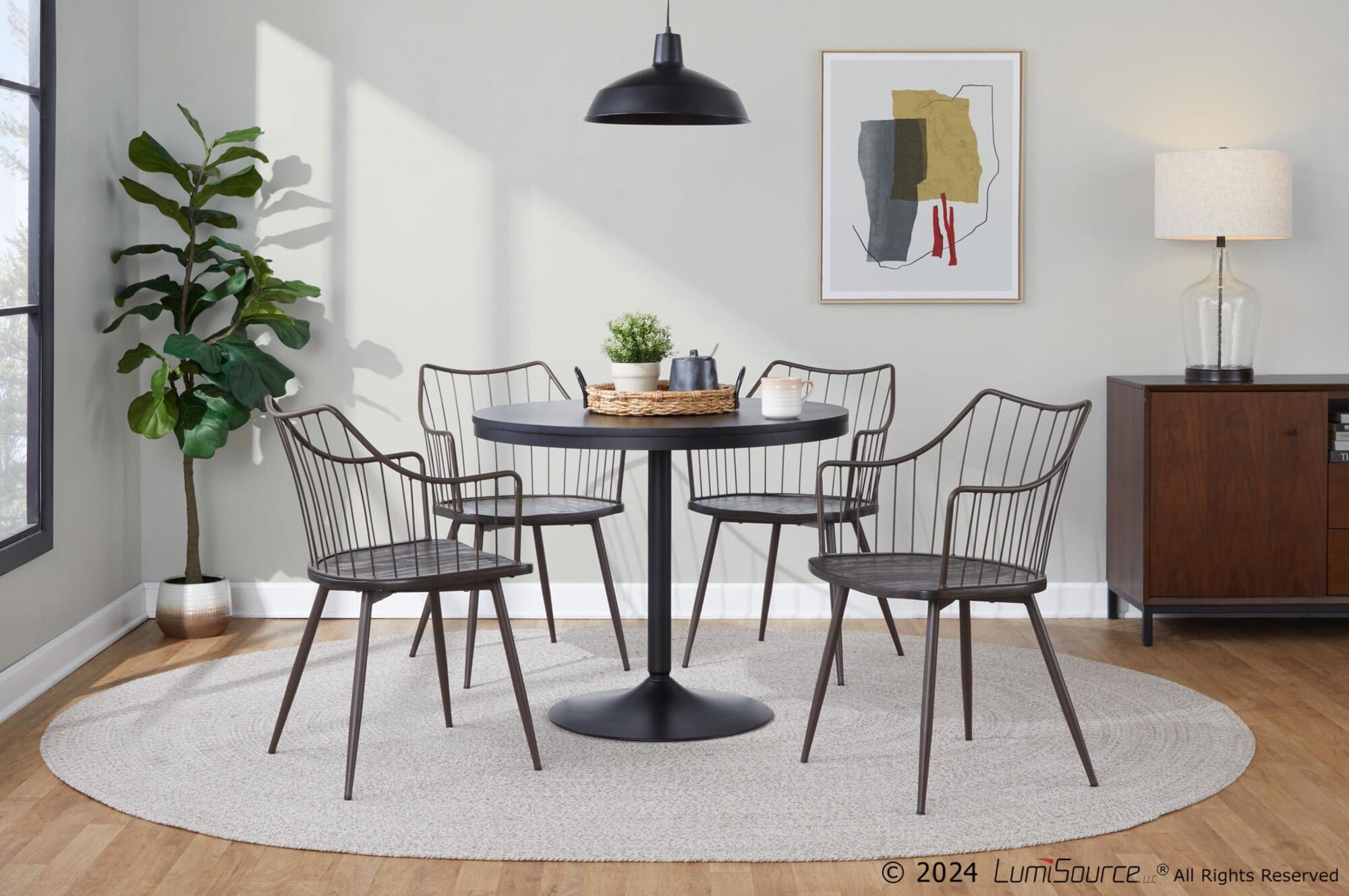 LumiSource Winston Dining Chair, , large